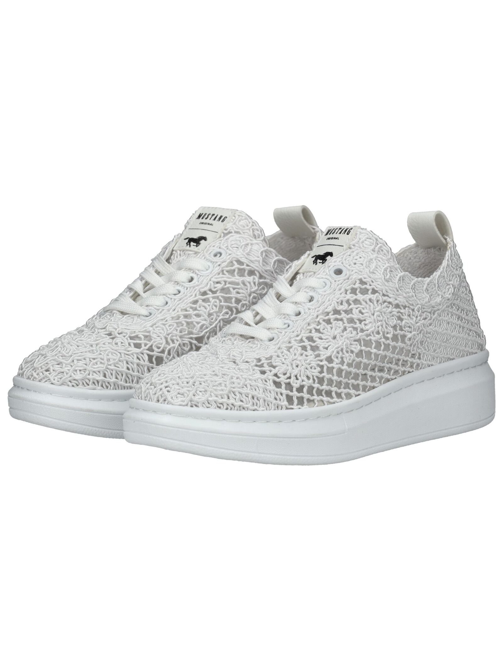 Mustang Shoes Schnürschuh »Mustang Shoes Sneaker Baumwolle«