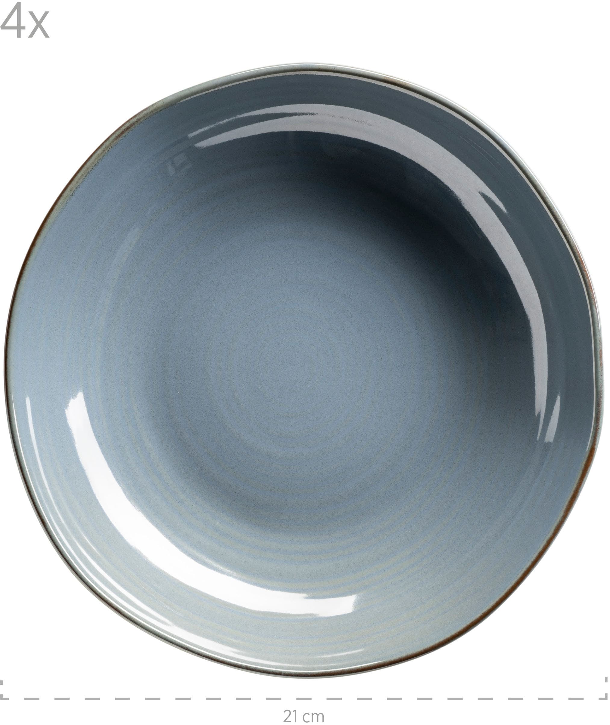 MÄSER Tafelservice »NOTTINGHAM, Geschirr-Set, Keramik«