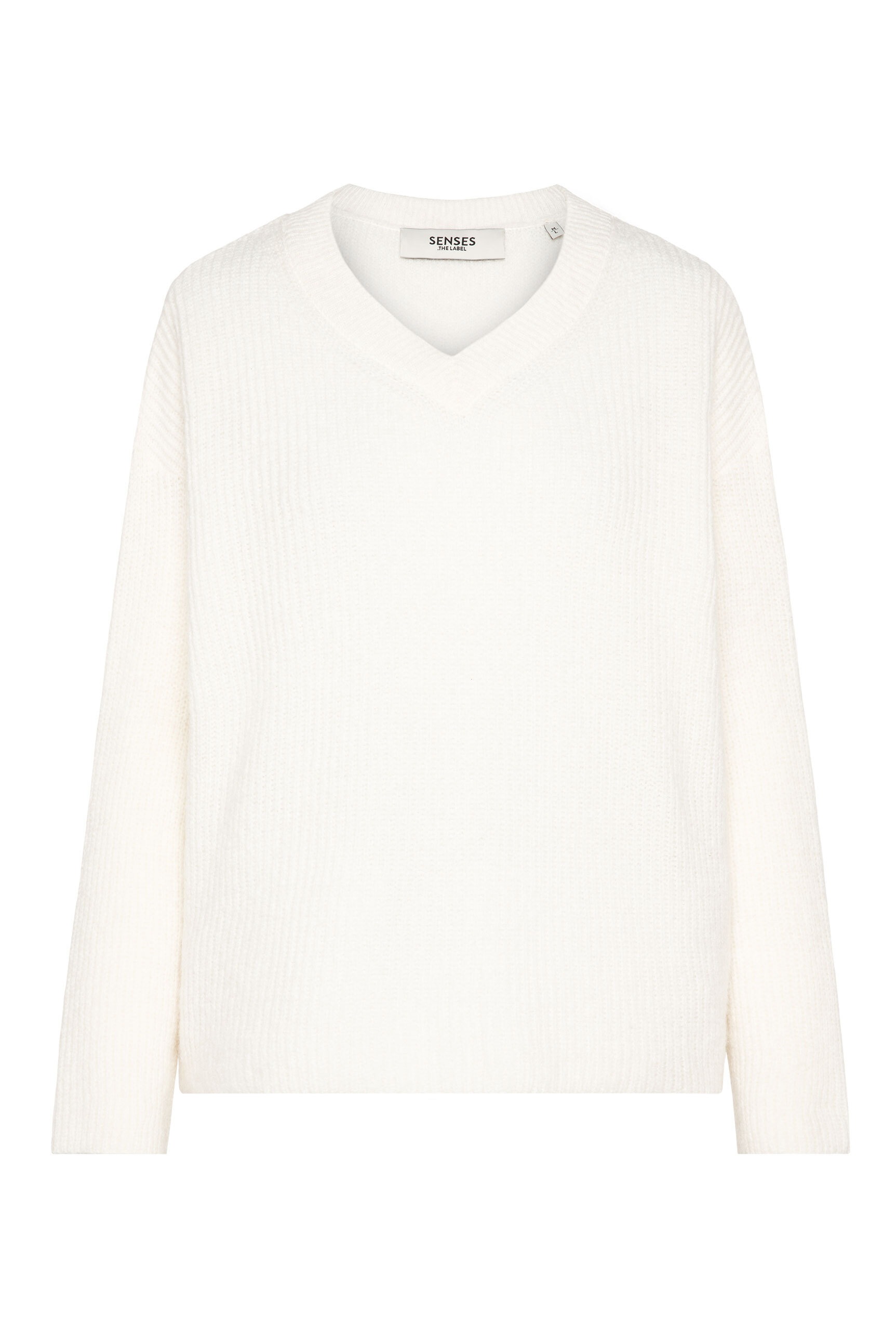 SENSES.THE LABEL V-Ausschnitt-Pullover mit V-Ausschnitt