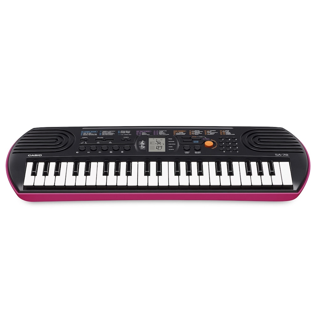 CASIO Home-Keyboard »Mini-Keyboard SA-78«, mit 44 Minitasten