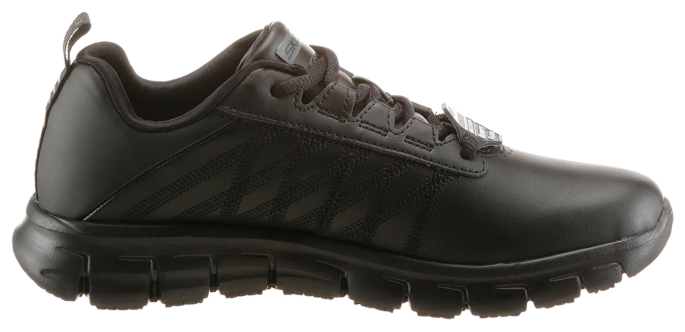 Skechers Berufsschuh »Sure Track Erath Schnürschuh«, mit rutschhemmender  Laufsohle | BAUR