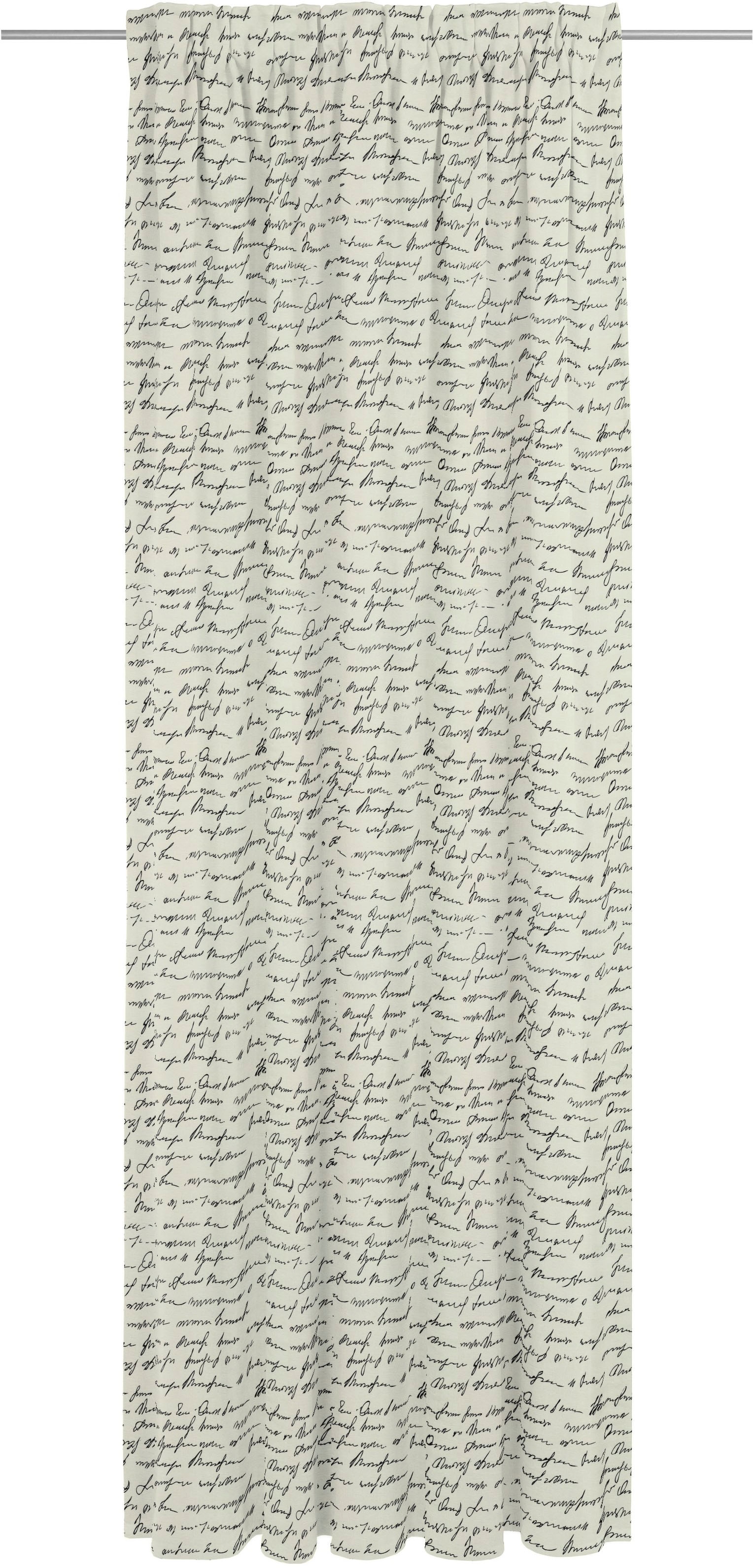 Adam Vorhang "Scribble" Multifunktionsband 1 Stk. tlg. aus Leinen und Bio-B günstig online kaufen