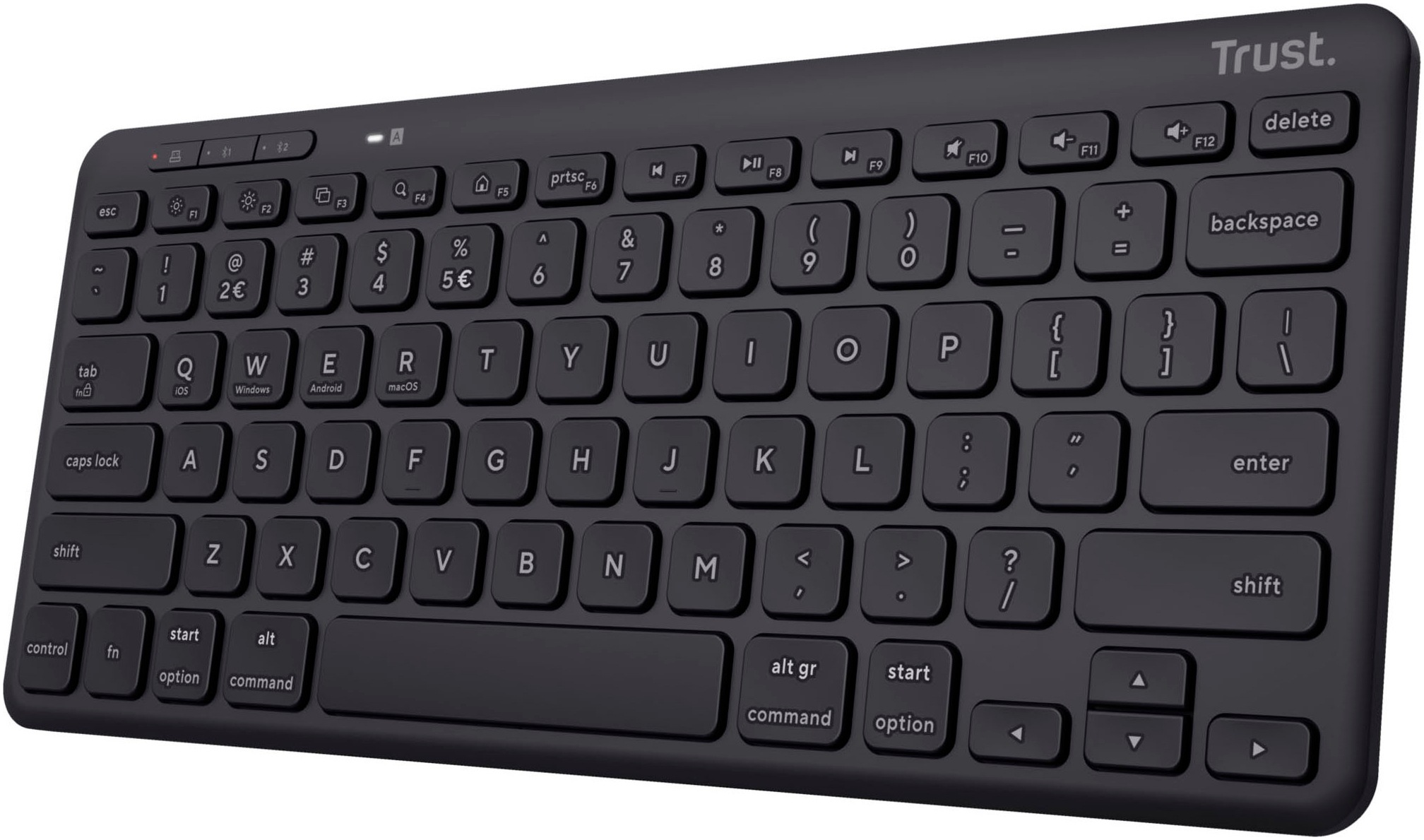 Trust Wireless-Tastatur »Lyra Kompakte Funkt...