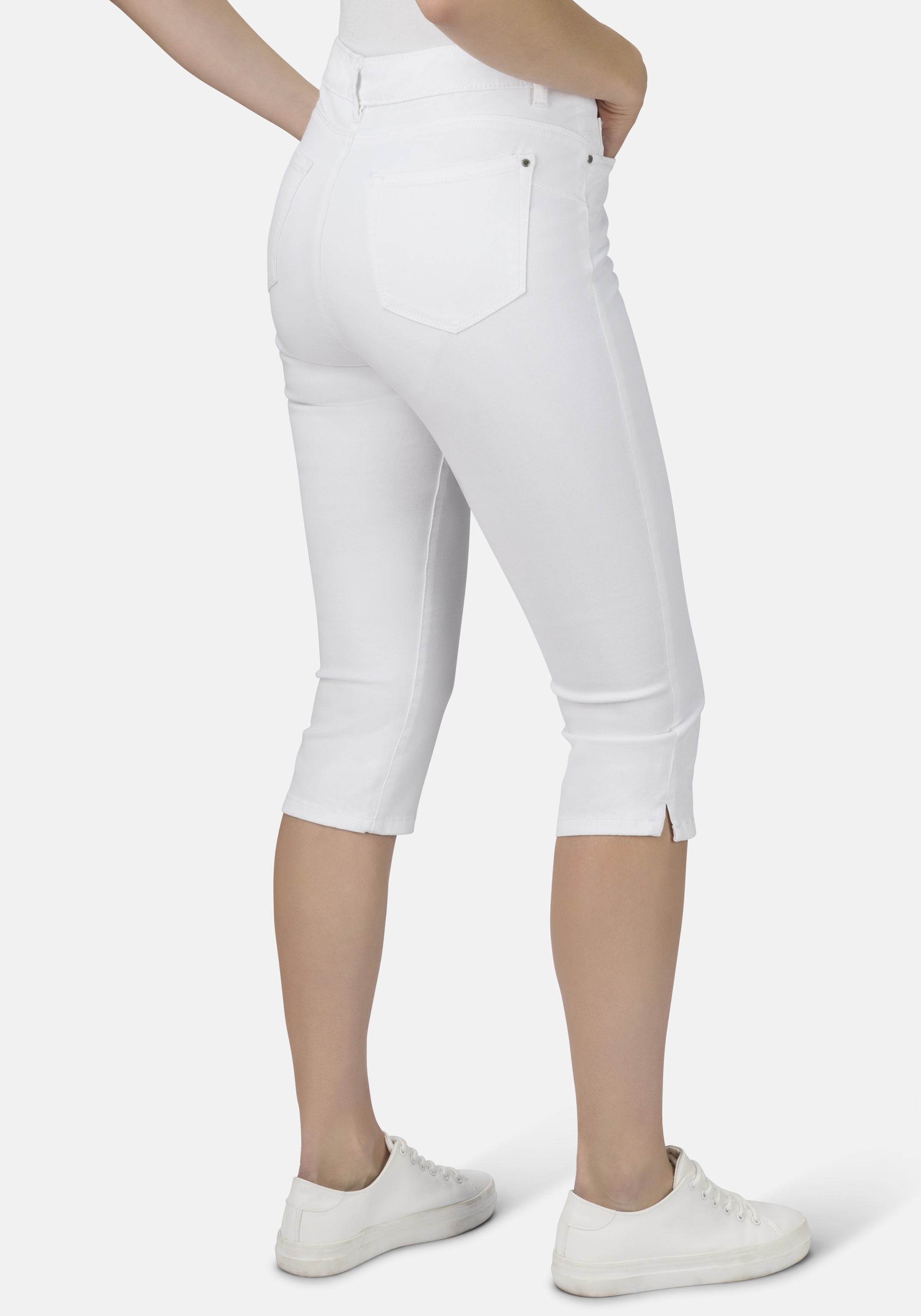 STOOKER WOMEN 7/8-Jeans »Capri Denim Skinny Fit«, Skinny Fit Casual Clean Wash Denim Jeans Magic Shape Effekt für Damen