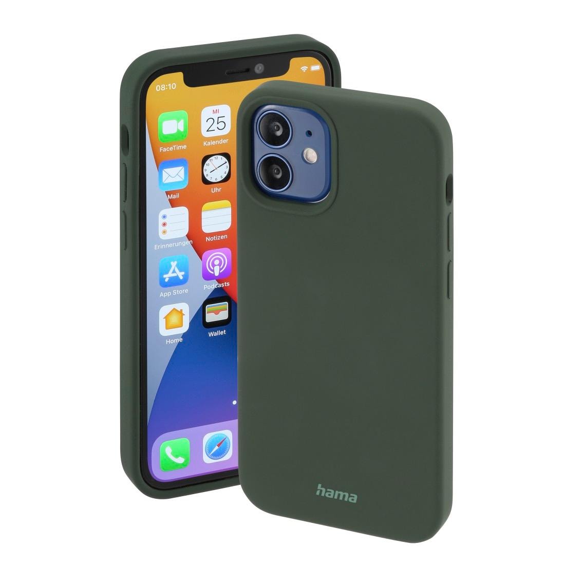 Hama Smartphone-Hülle »Handy Cover für iPhone 12 mini für Apple MagSafe Finest Feel Pro«