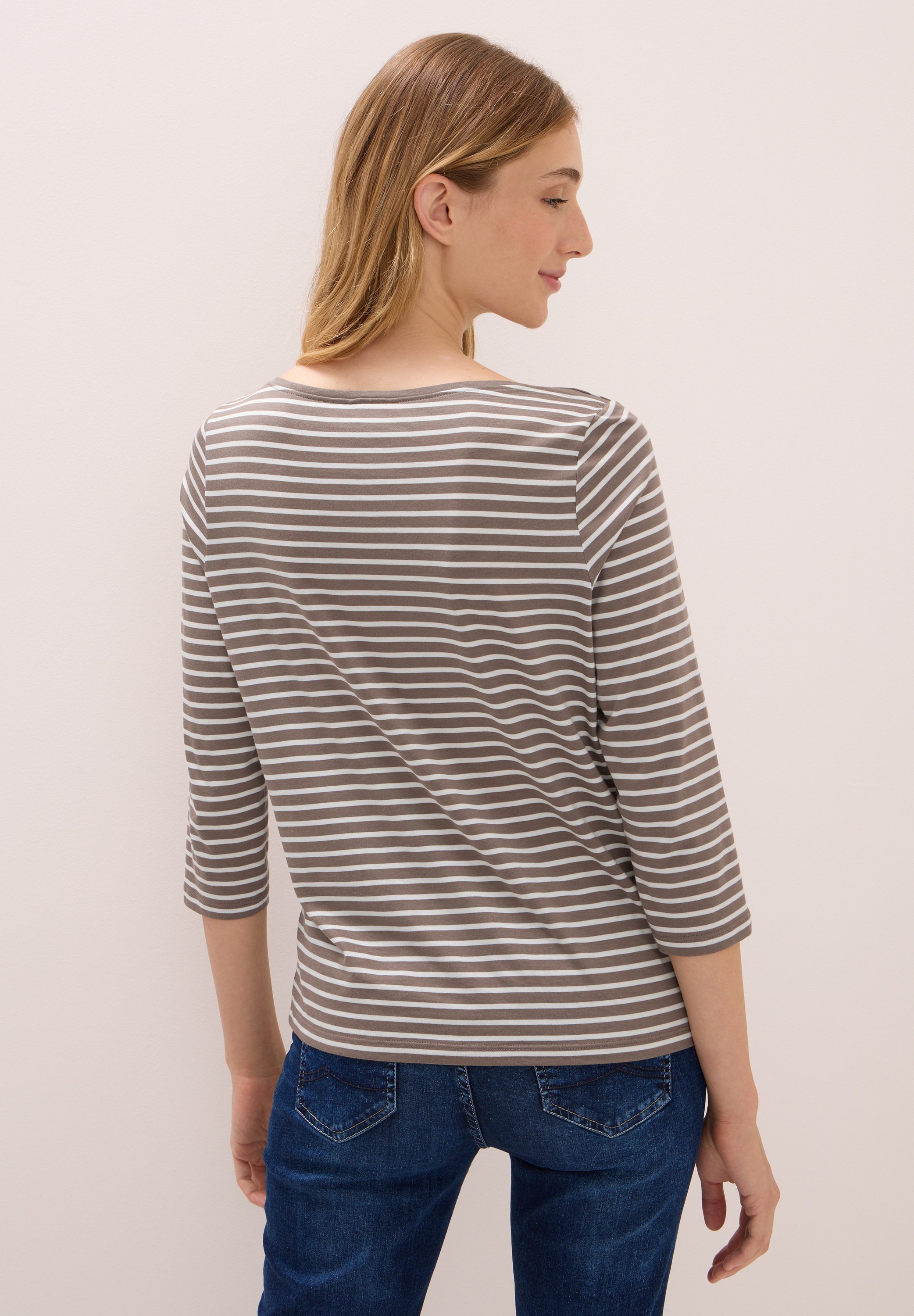Cecil T-Shirt, im soften Baumwoll-Mix