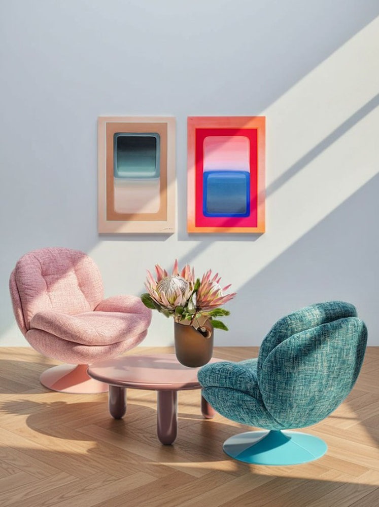 Kare Design Leinwandbild "Tendency 55x75cm" 1, verschiedene Farben