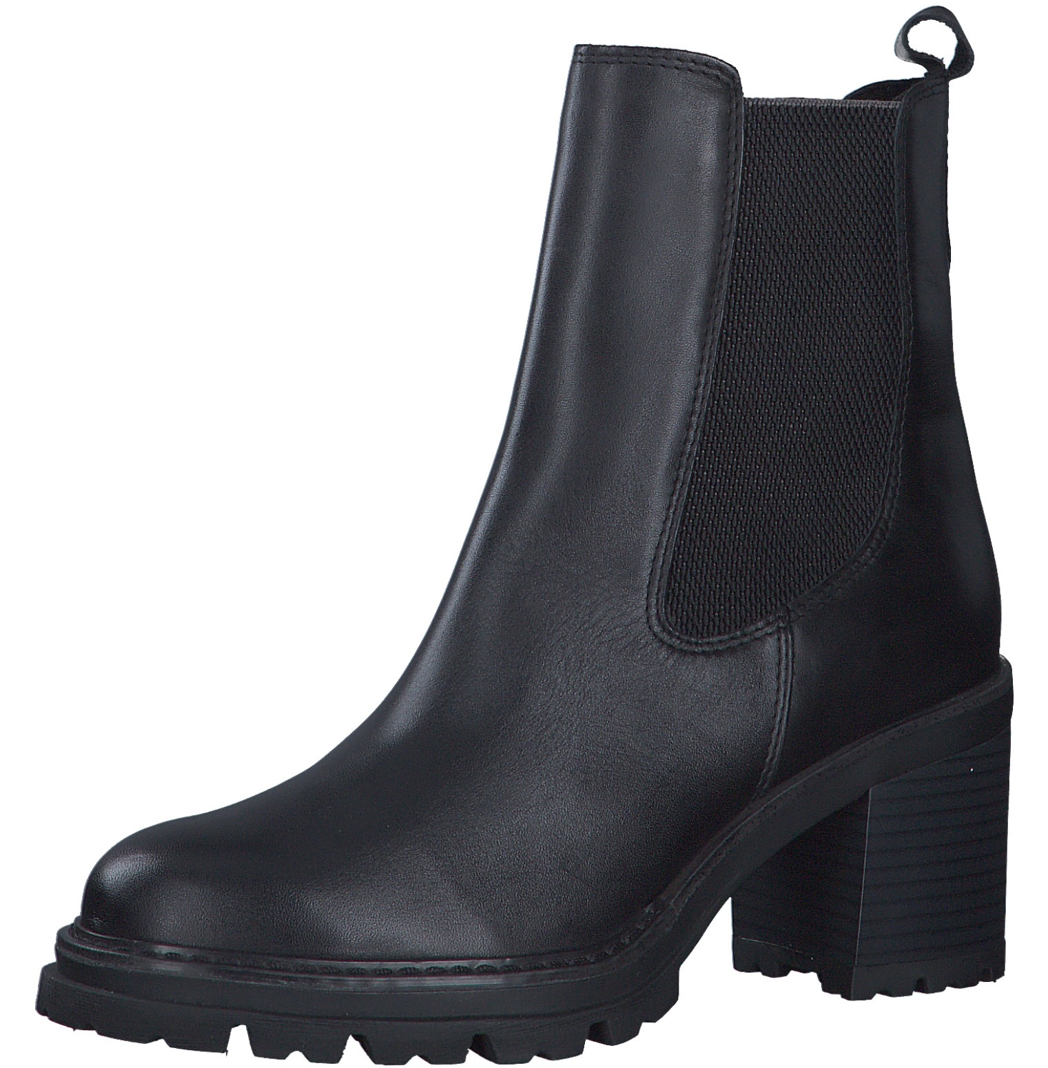 Chelseaboots, Blockabsatz, Chunky Boots, Stiefelette mit Feel Me-Ausstattung