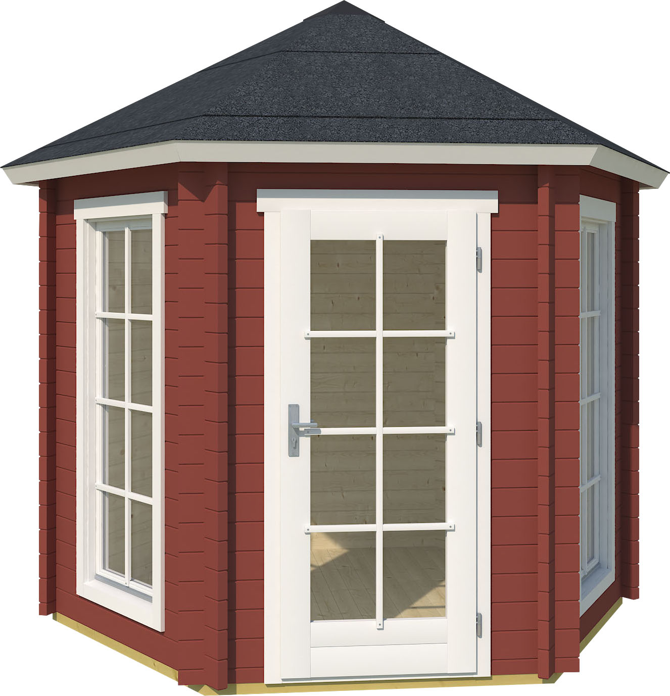 LASITA MAJA Pavillon "Inverness" BxT: 320x277,1 cm, Fichtenholz