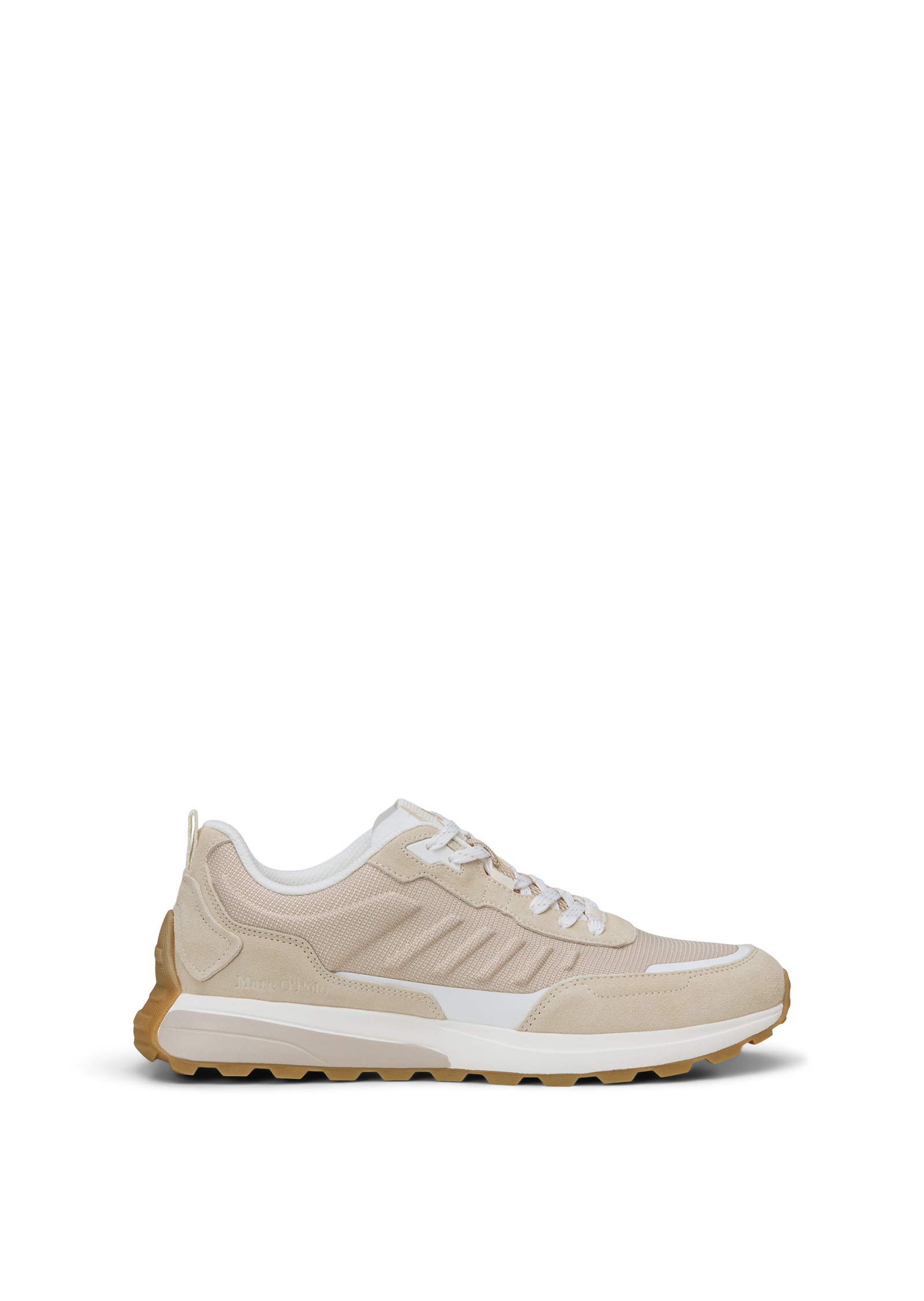 Marc O'Polo Sneaker »aus Rindleder und recyceltem Polyester«