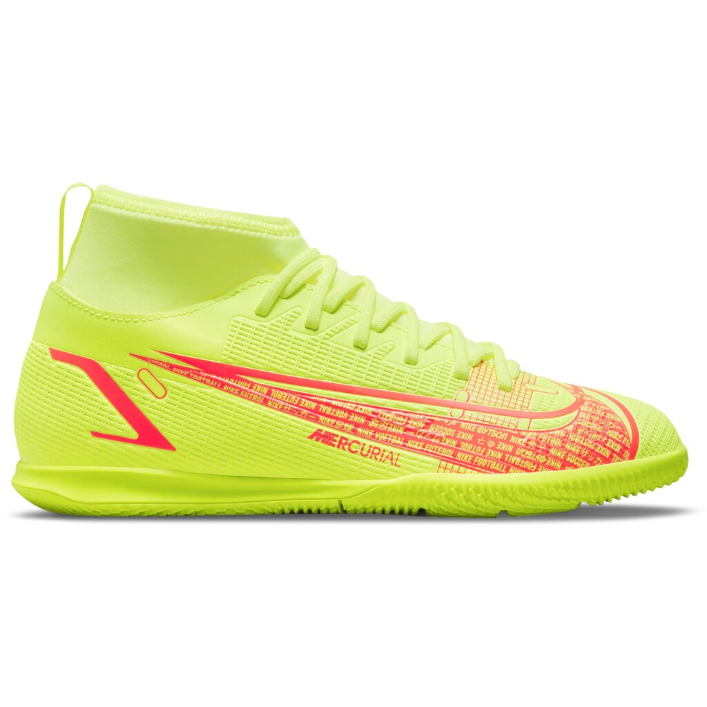Marken Nike Nike Fußballschuh »MERCURIAL SUPERFLY 8 CLUB IC INDOO« neongelb Marken Nike Nike Fußballschuh »MERCURIAL SUPERFLY 8 CLUB IC INDOO« neongelb