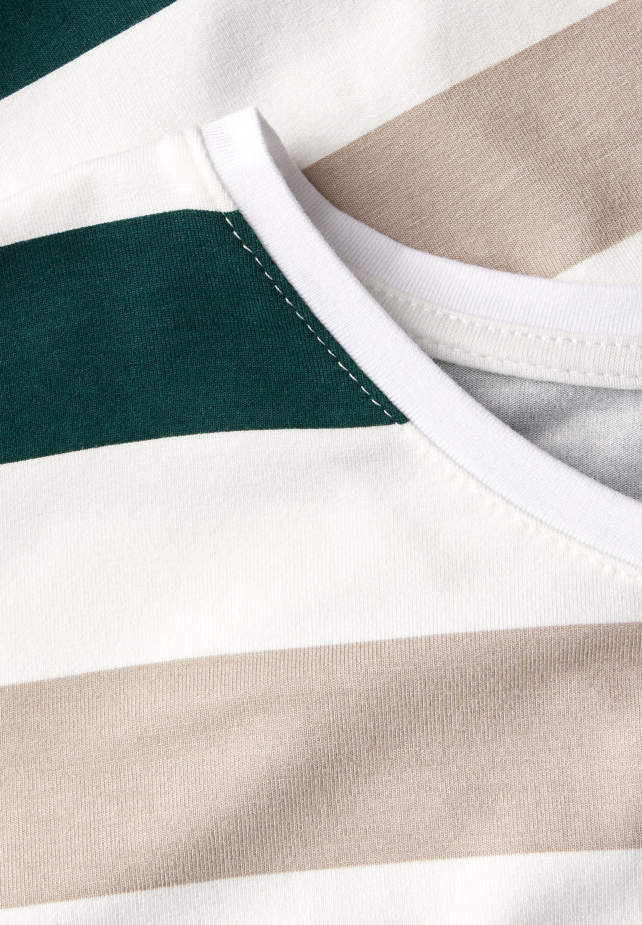 STREET ONE T-Shirt, mit Rundhalsausschnitt