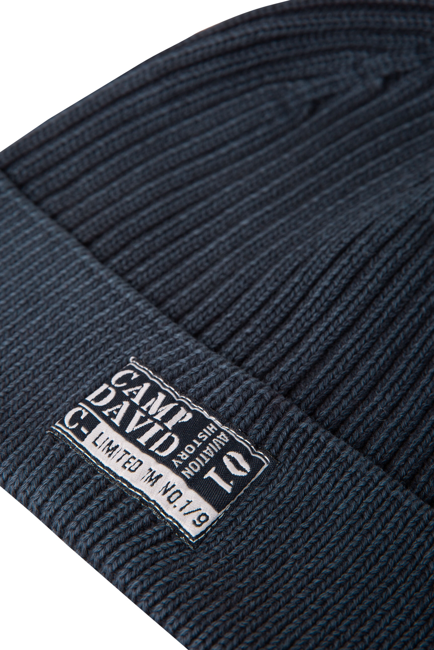 CAMP DAVID Strickmütze aus Baumwolle