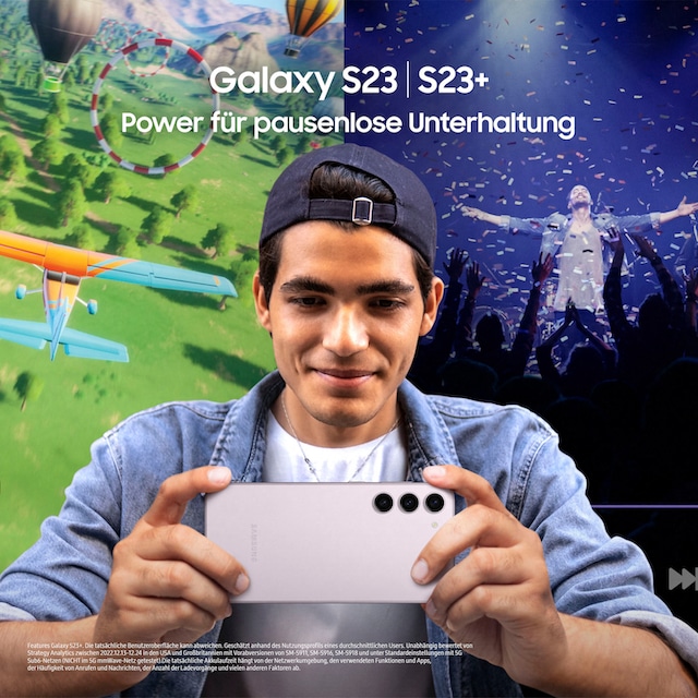 SAMSUNG Galaxy S23, 256 GB, Lavender | BAUR