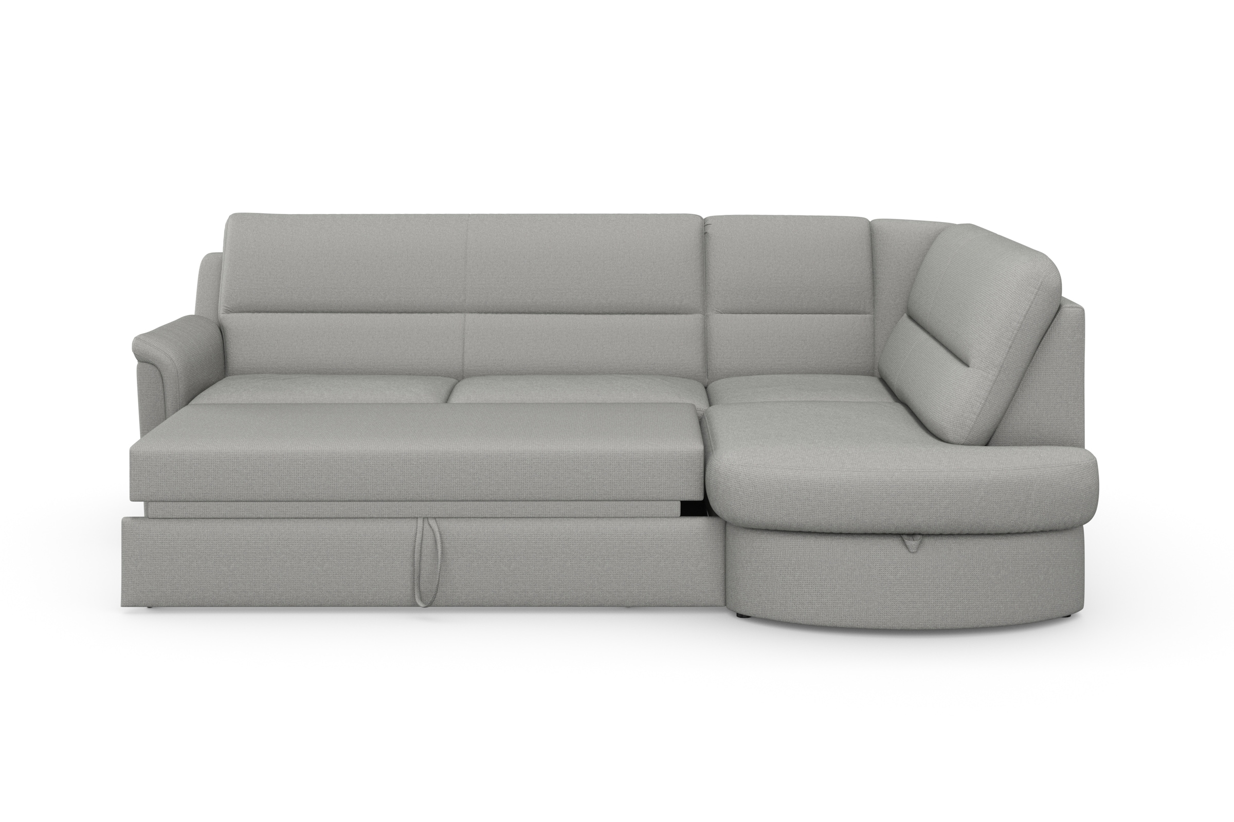 sit&more Ecksofa »Panini L-Form«, wahlweise mit Bettfunktion und Bettkasten
