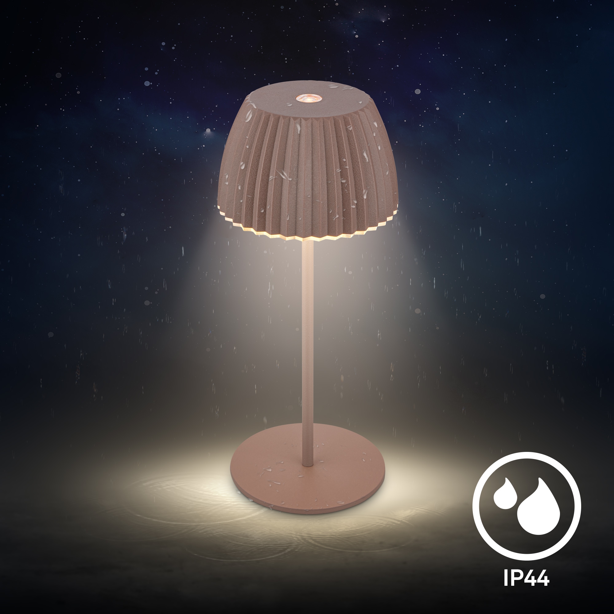 Briloner Leuchten LED Tischleuchte »Akku LED Tischleuchte«, Leuchtmittel LED-Modul | LED fest integriert