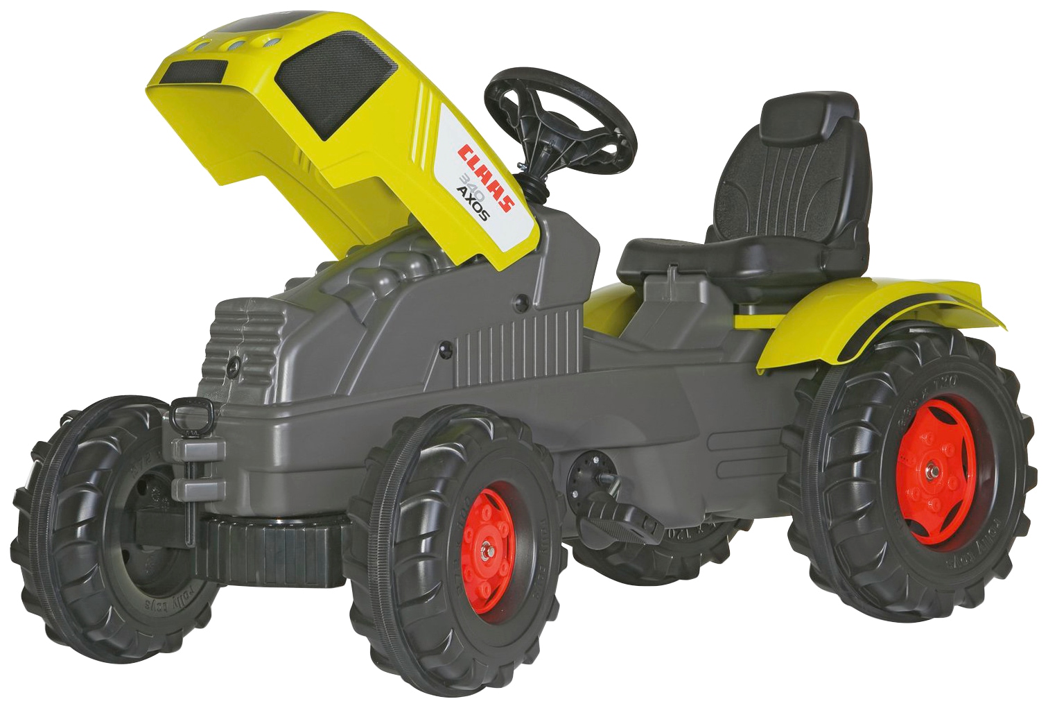 Rolly Toys Tretfahrzeug »Claas Axos 340«, Kindertraktor mit Lader