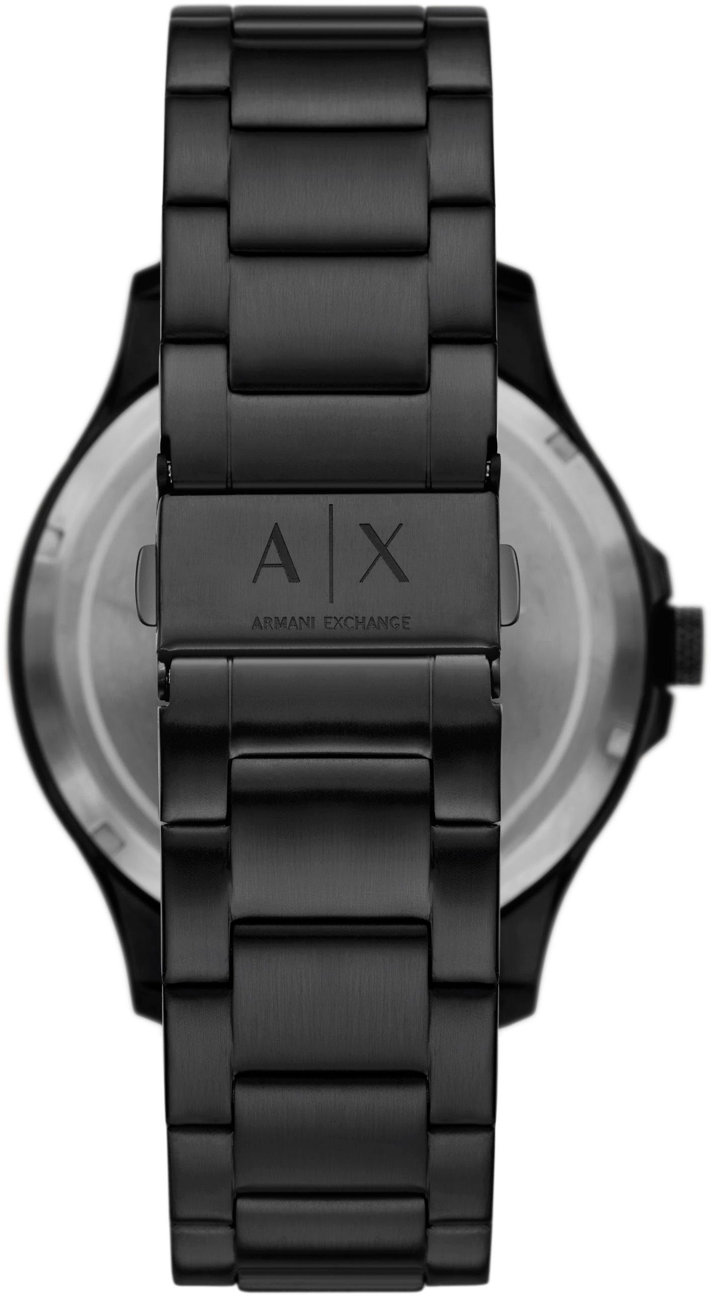 ARMANI EXCHANGE Automatikuhr, Armbanduhr,Herrenuhr,Edelstahl,mechanisch,skelettiertes Zifferblatt