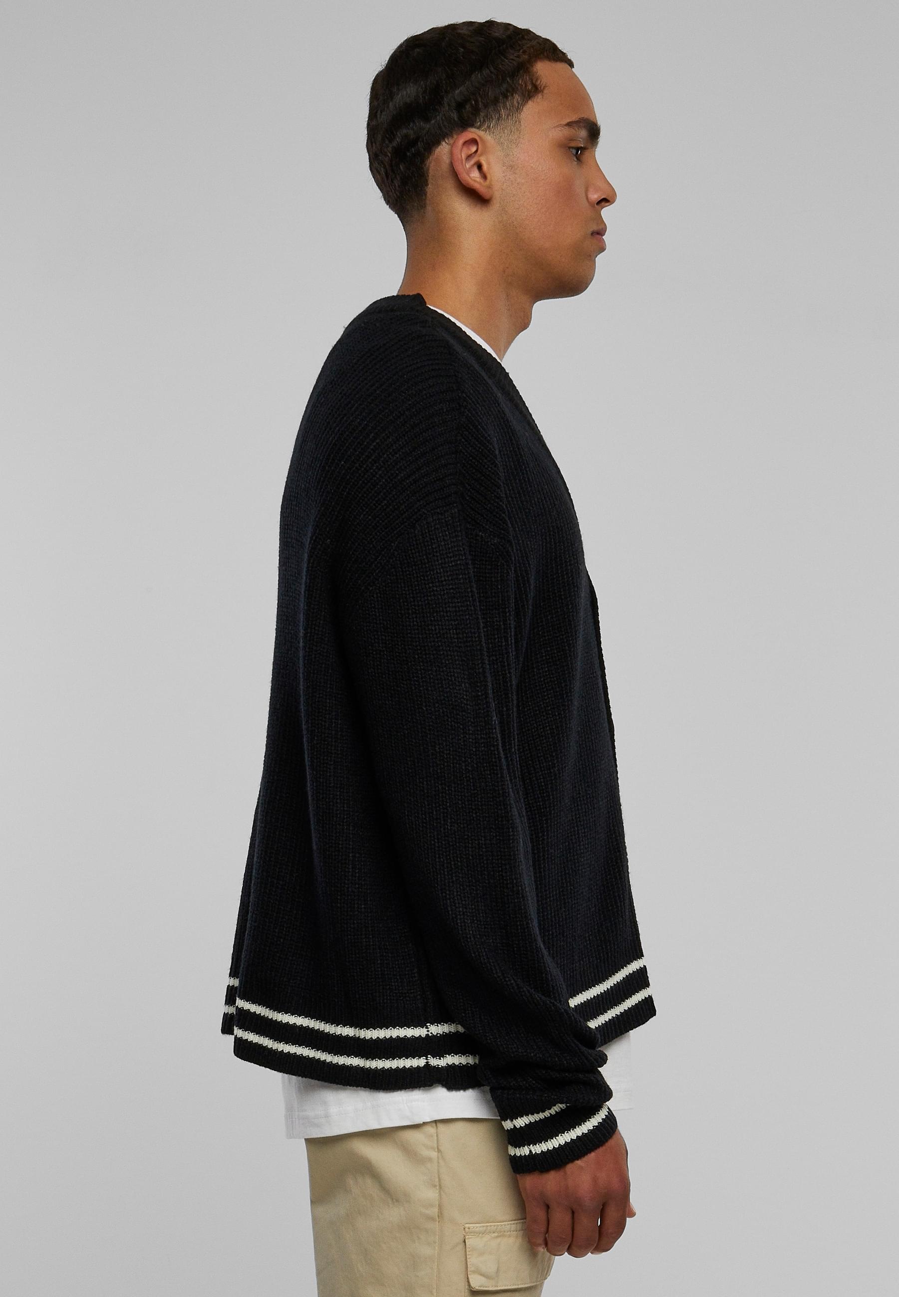 URBAN CLASSICS Strickjacke »Urban Classics Herren Sporty Boxy Cardigan«