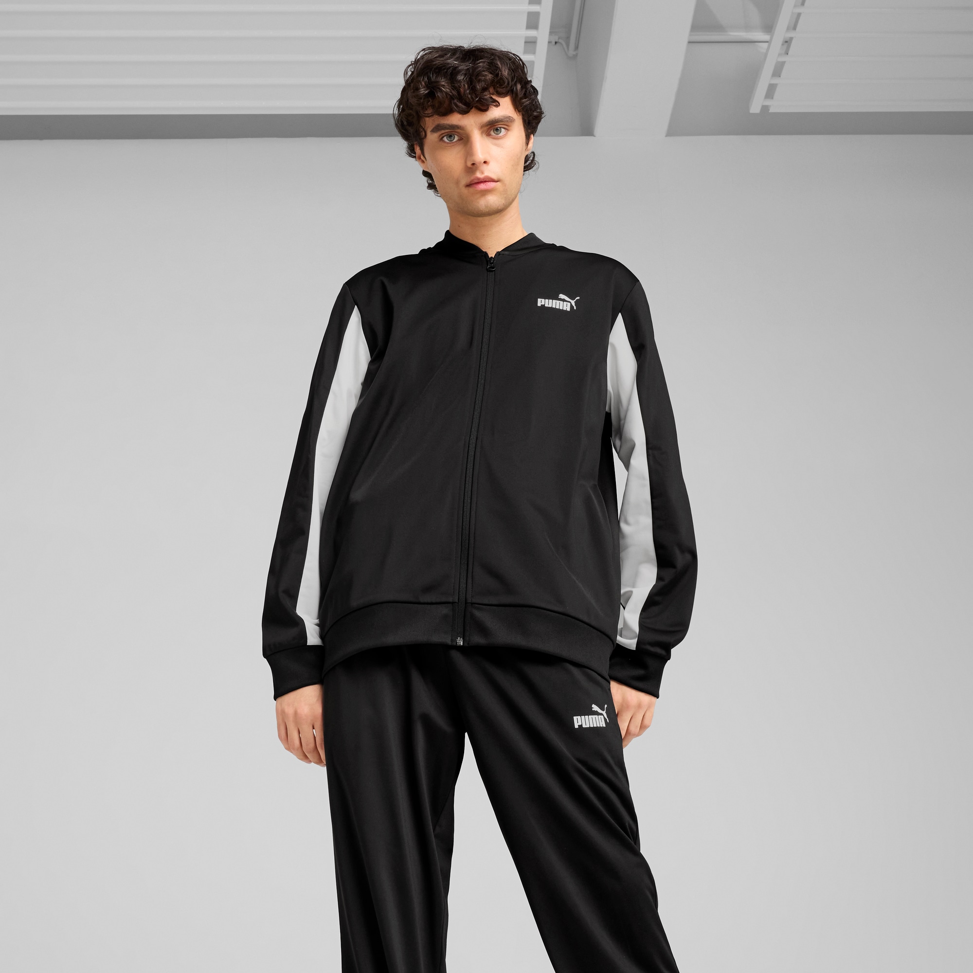 PUMA Trainingsanzug »POLY BASEBALL SUIT«, (2 tlg.)