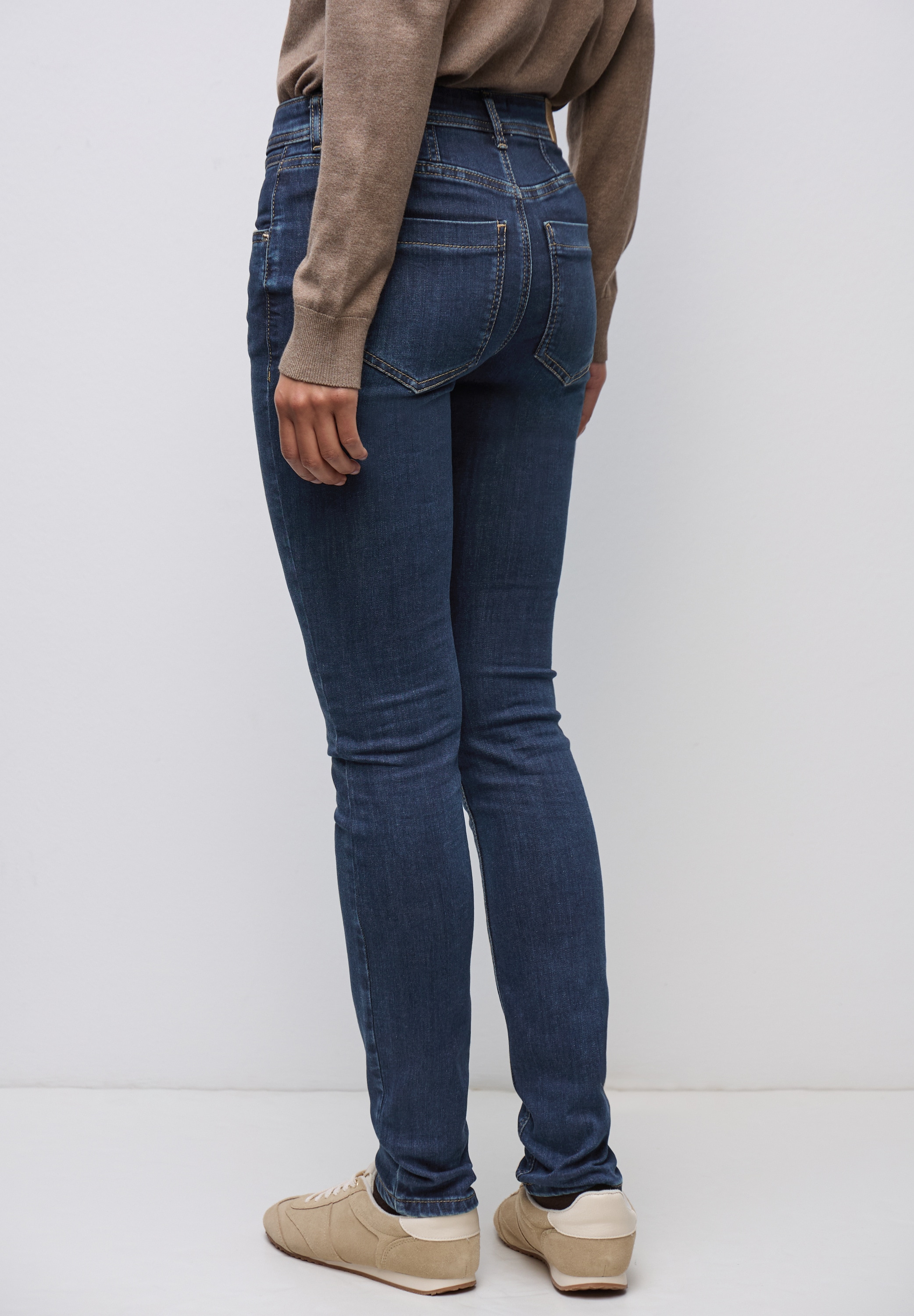 STREET ONE Slim-fit-Jeans Middle Waist günstig online kaufen