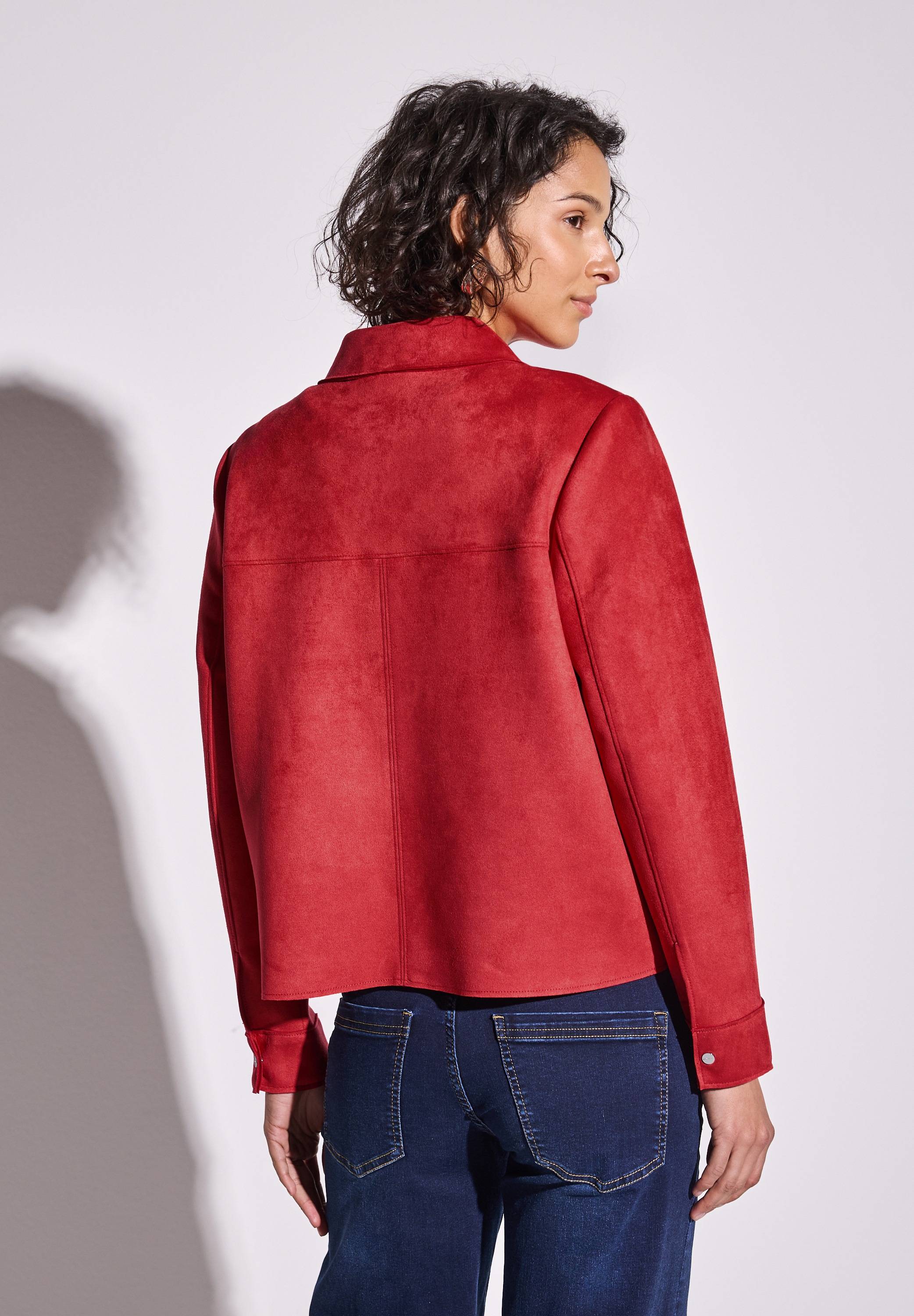 STREET ONE Kurzjacke, ohne Kapuze, mit Knopfleiste günstig online kaufen
