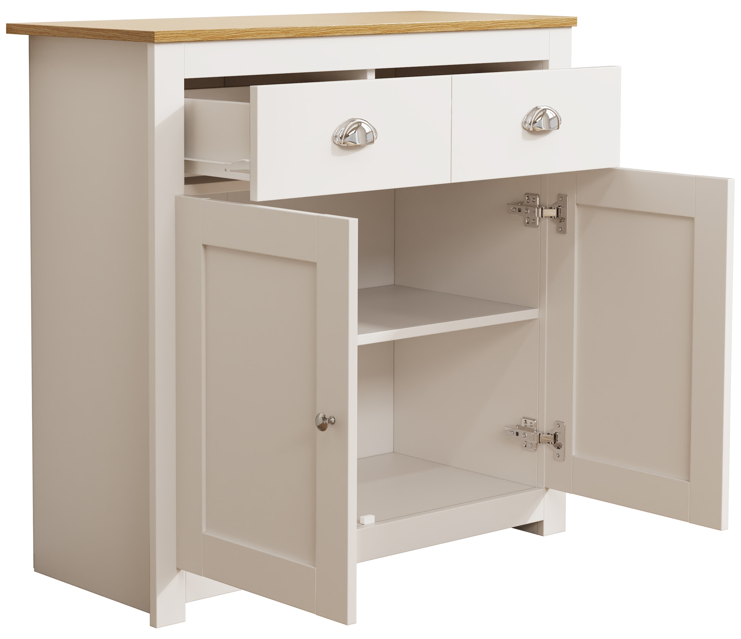 VCM Kommode »Holz Kommode Sideboard Schublade BalusaL«