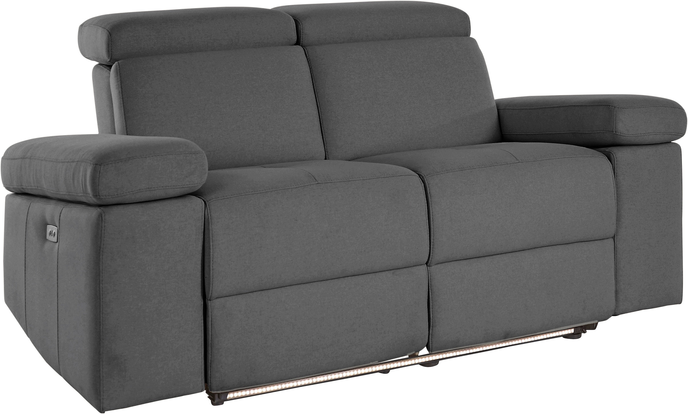 Home affaire 2-Sitzer "Kilado" mit Relaxfunktion, verstellbarer Armlehne, K günstig online kaufen