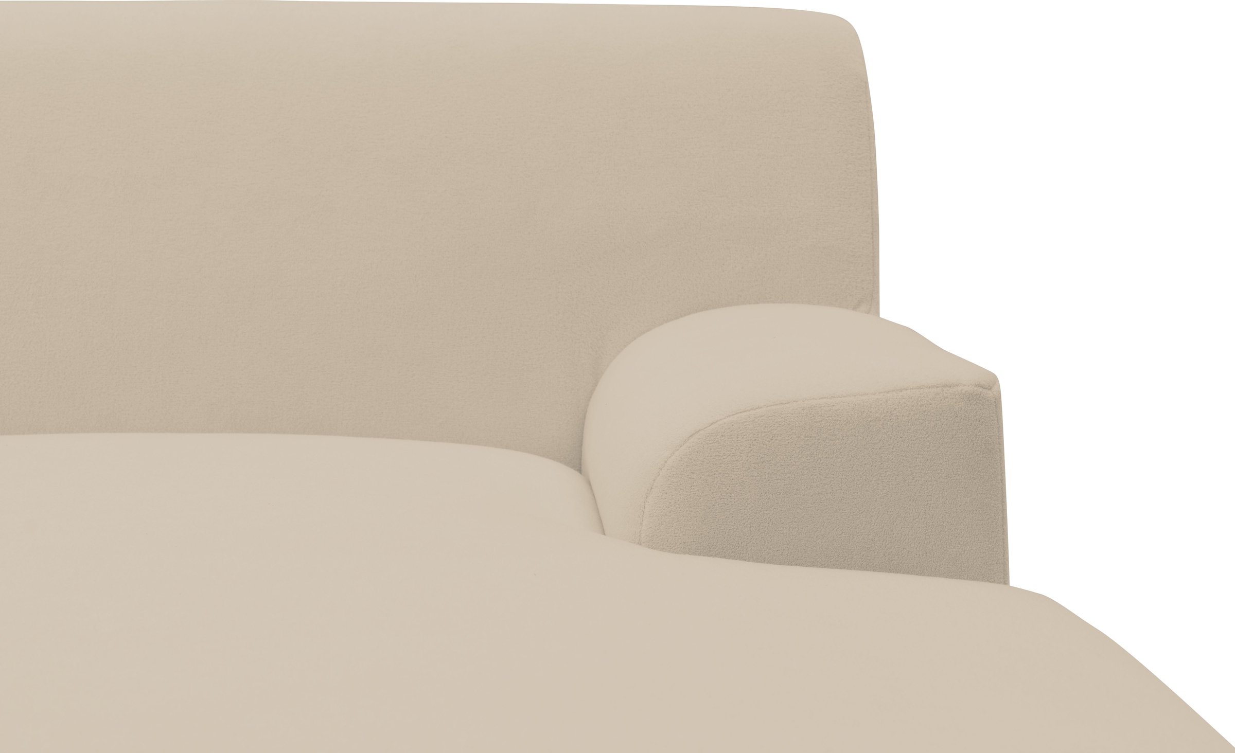 INOSIGN Ecksofa »Turah 2, L-Form, in Cord u. wasserabweisender Microfaser, Federkern«, B/T/H: 241/146/79 cm, incl. Zierkissen, wahlweise mit Bettfunktion