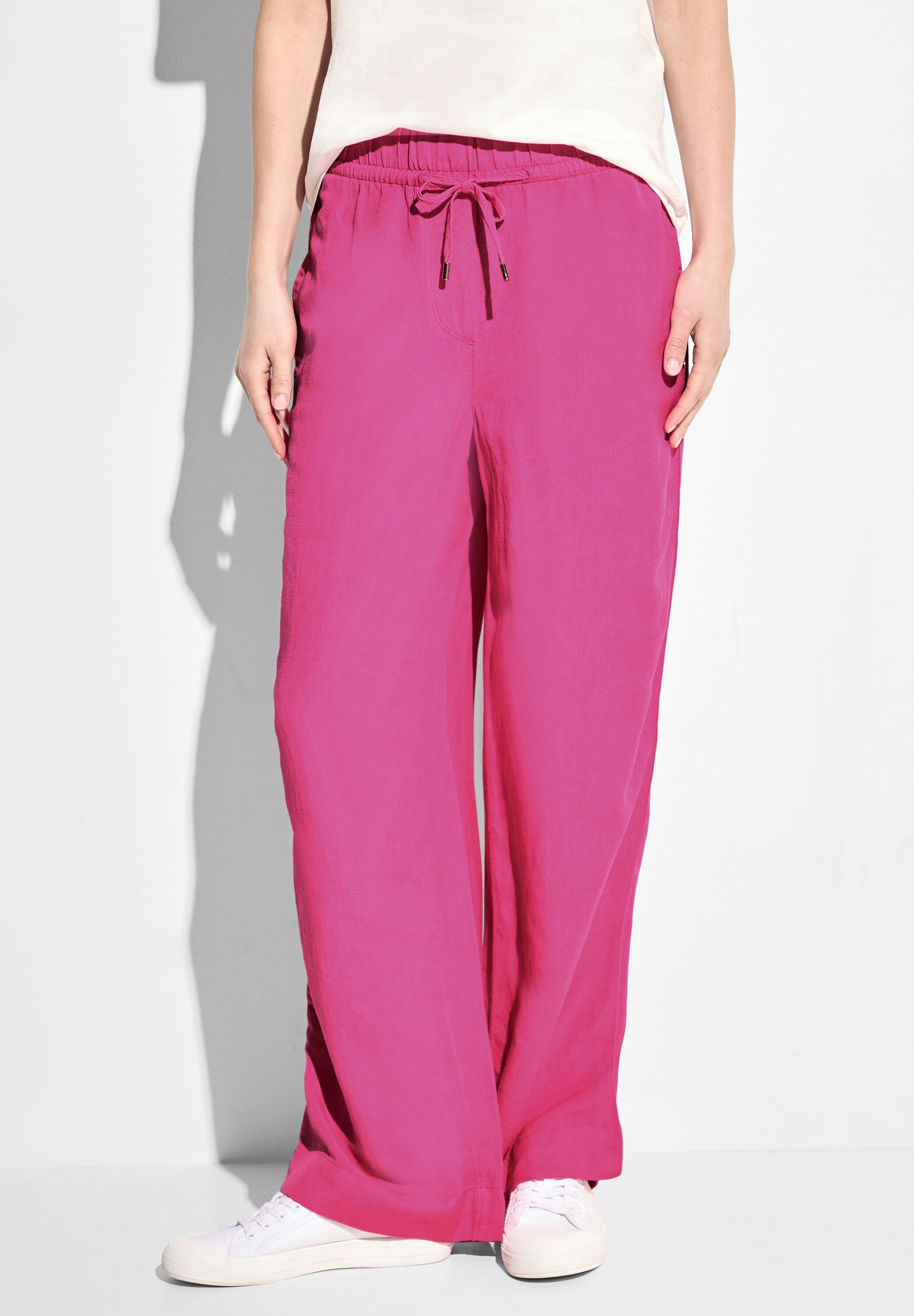 Cecil Leinenhose "Style Neele", in Unifarbe günstig online kaufen