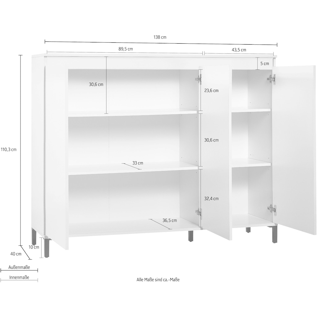 INOSIGN Highboard »Genio«