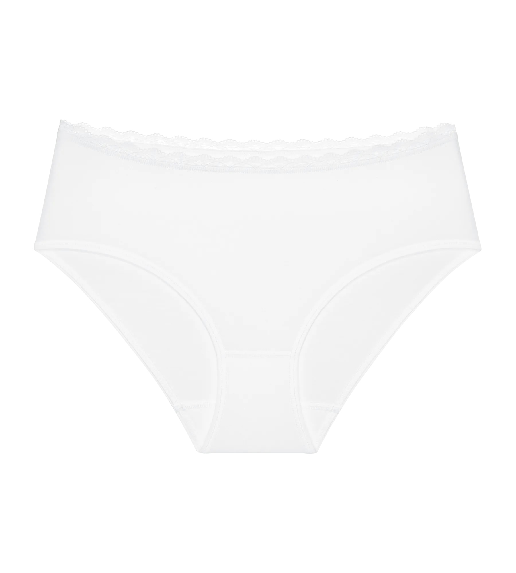 Triumph Midislip »Feel Of Cotton« 2erPack,  weich, ohne Seitennaht, schmales Spitzenband