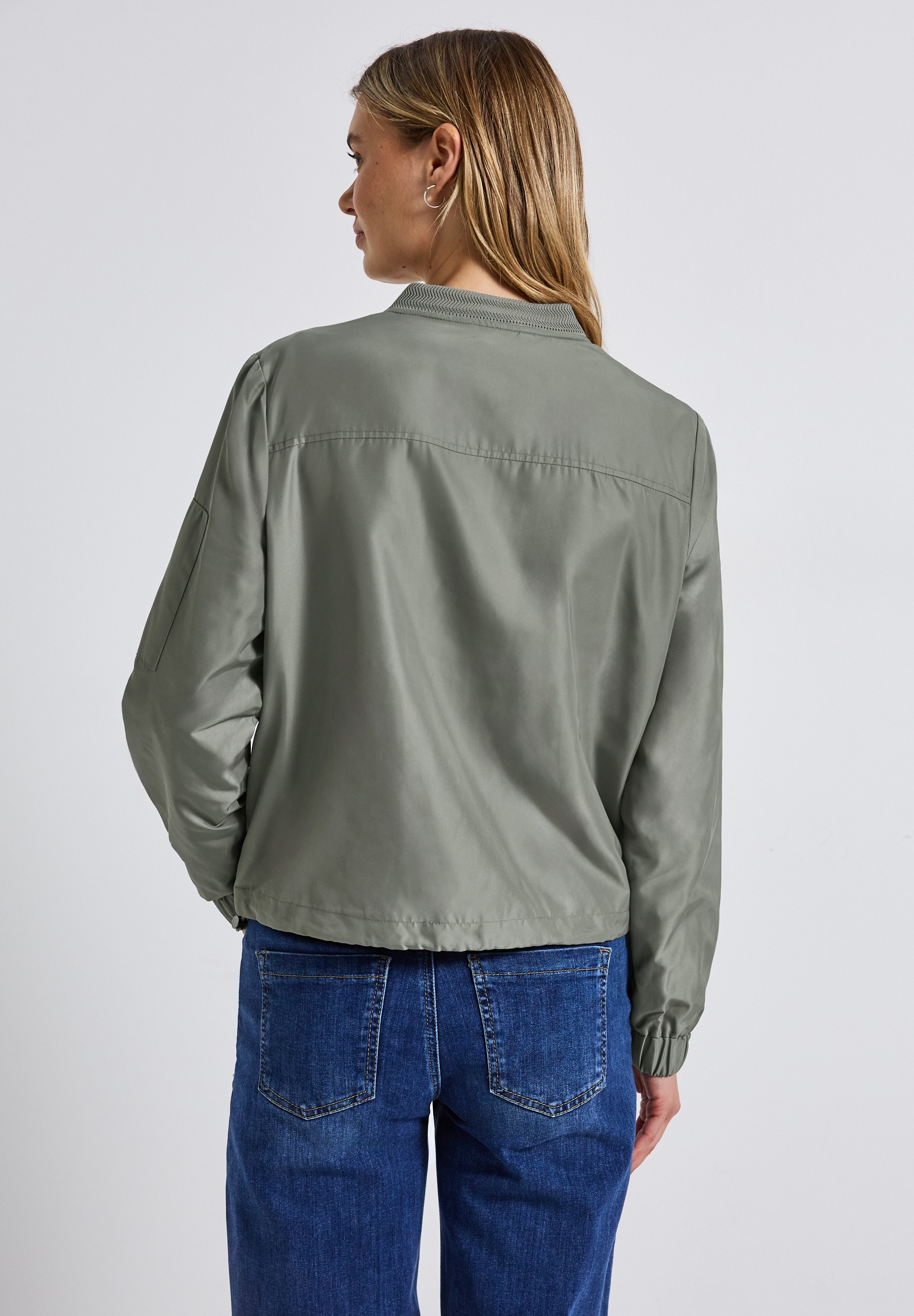 STREET ONE Blouson, ohne Kapuze, mit Elastikbund an den Ärmeln