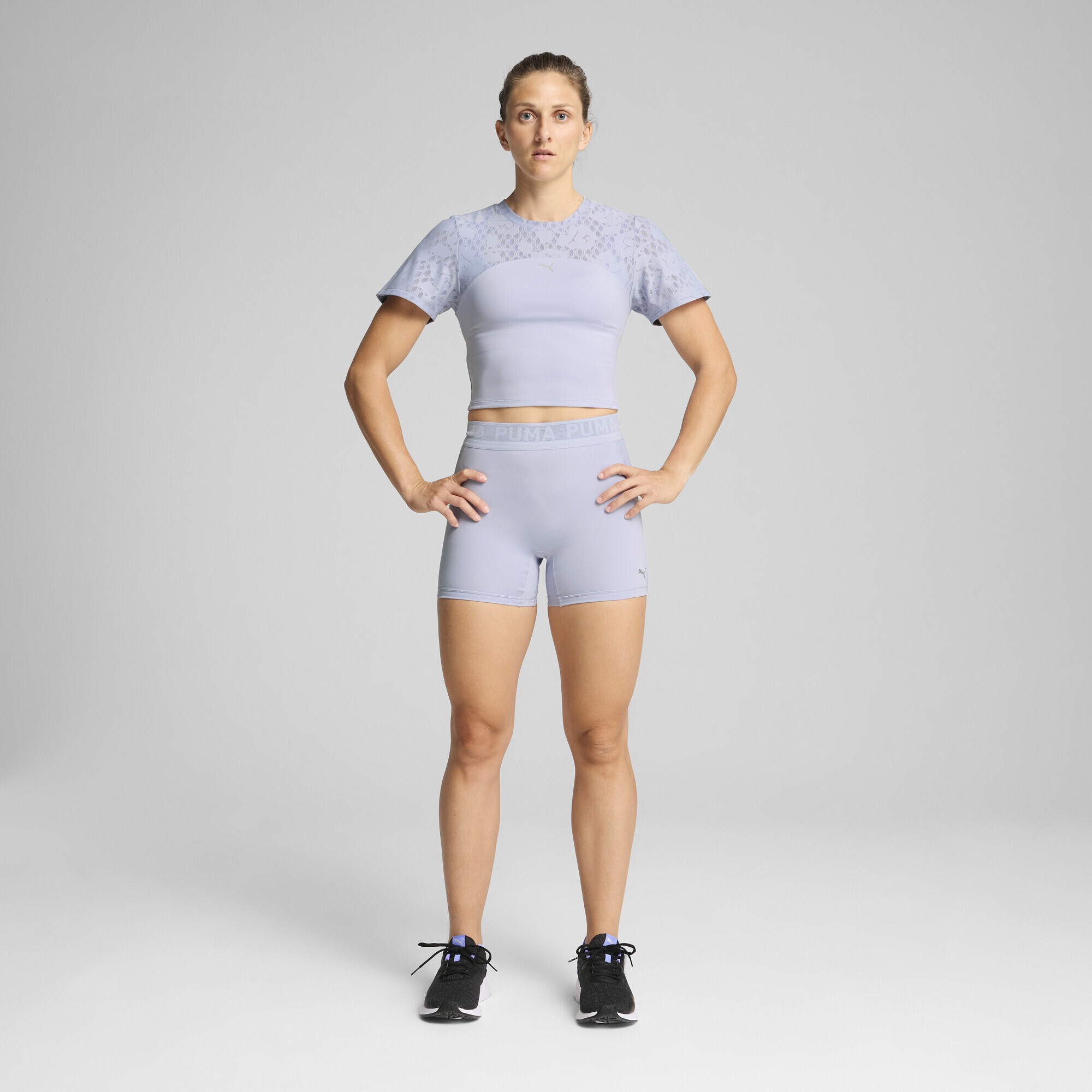 PUMA Trainingsshirt "LACE Crop Top Damen" günstig online kaufen