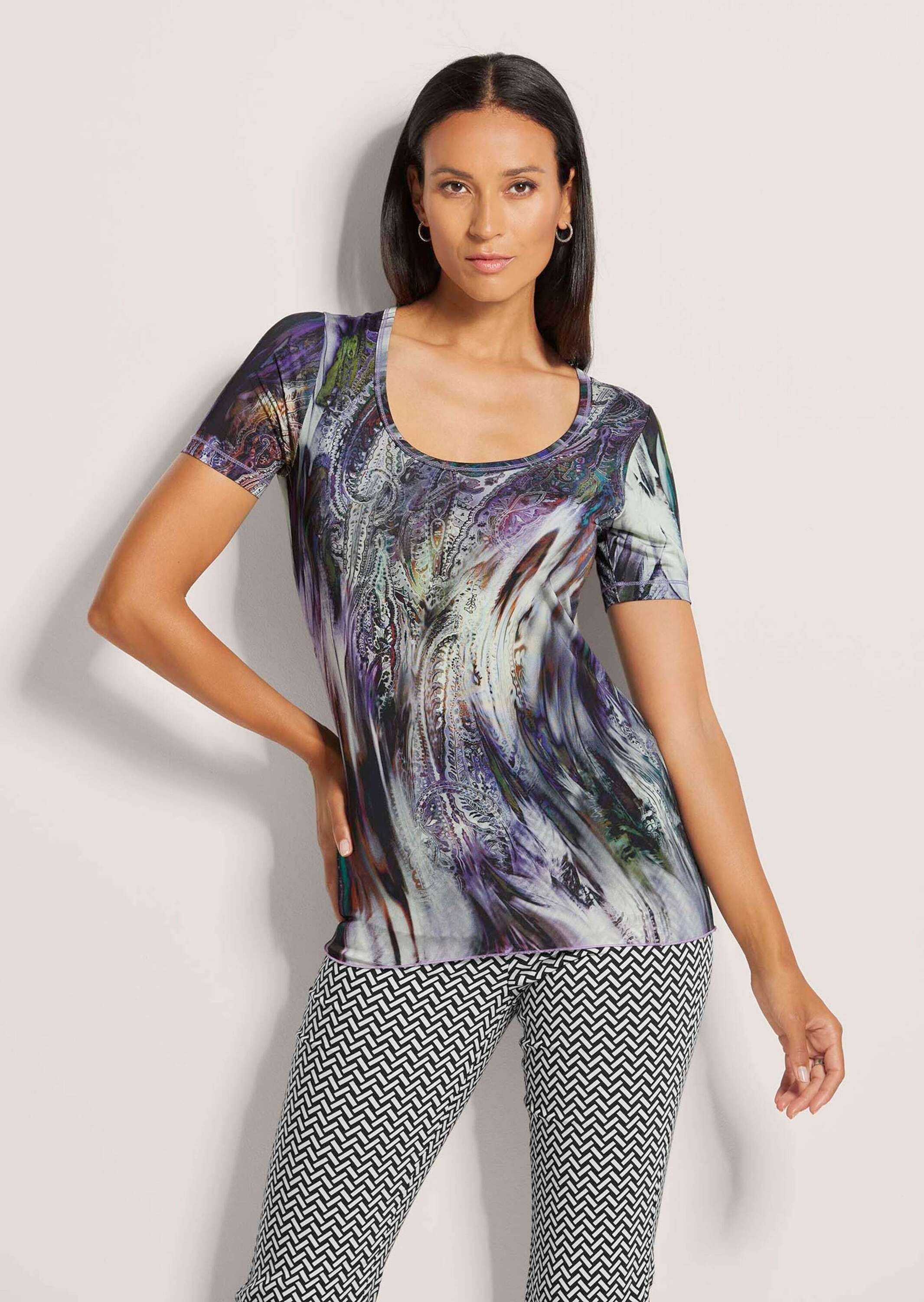 Thumbnail - MADELEINE Kurzarmshirt "Shirt Kurzarm-Shirt mit Unikat-Druck"