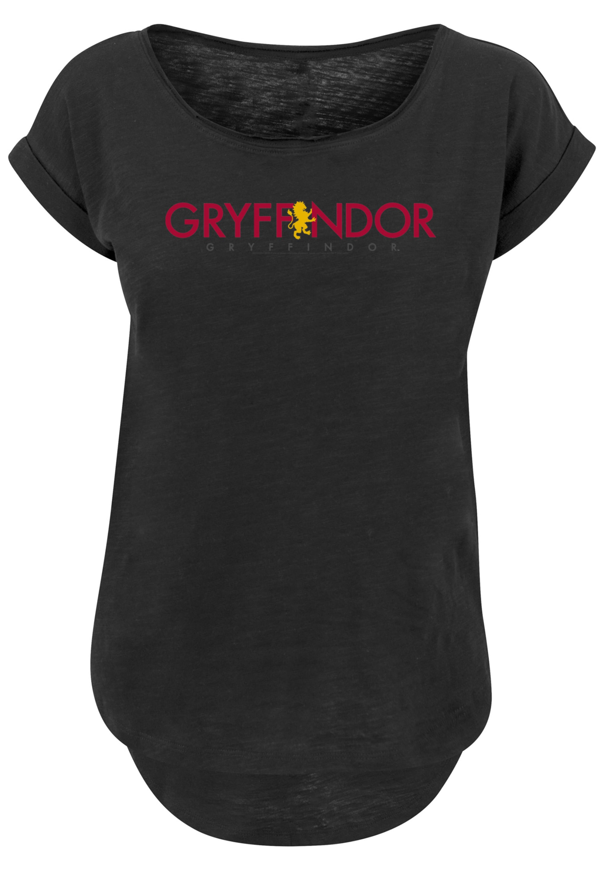 F4NT4STIC T-Shirt »Harry Potter Gryffindor Text«, Print