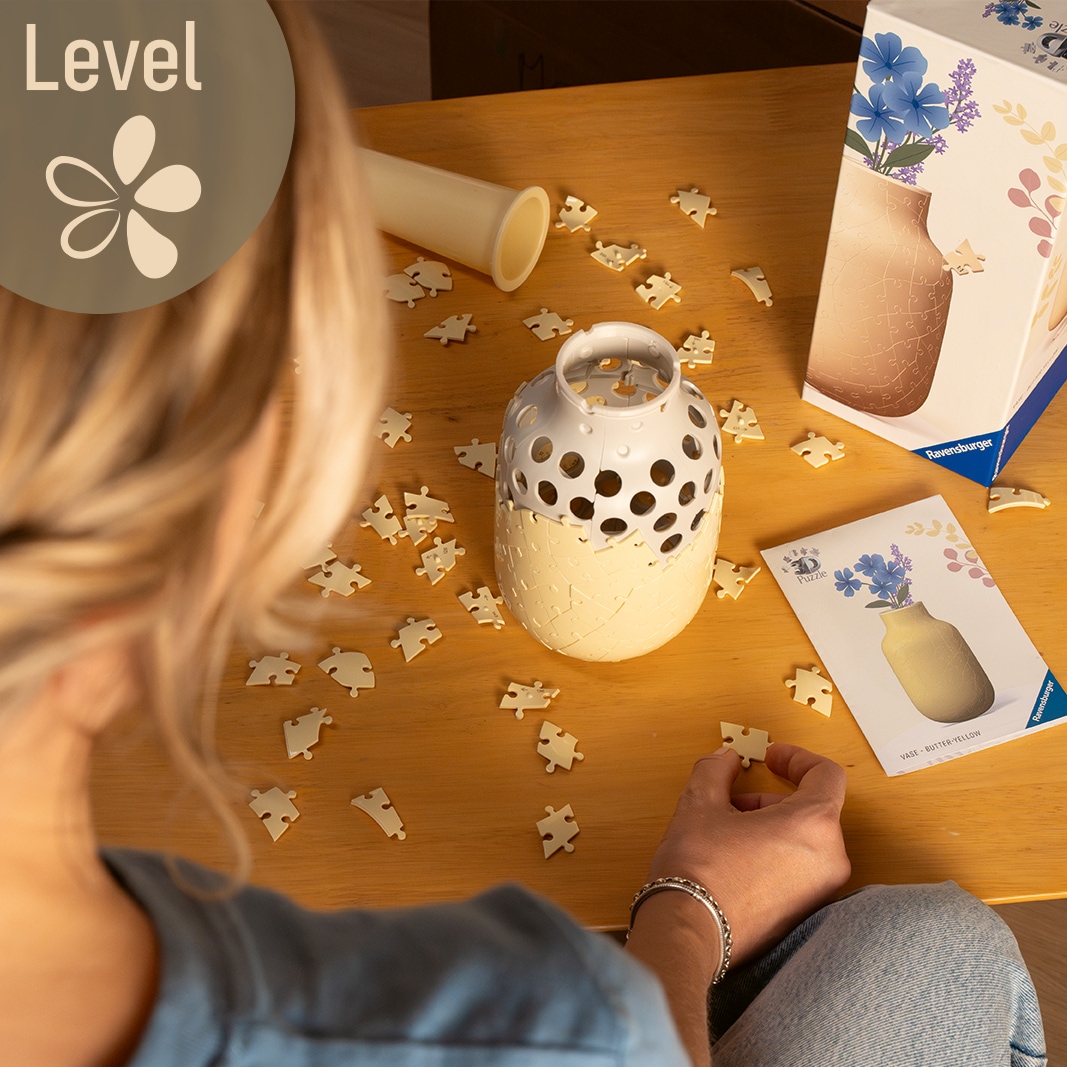 Ravensburger 3D-Puzzle »Vase Butter-Yellow« Made in Europe