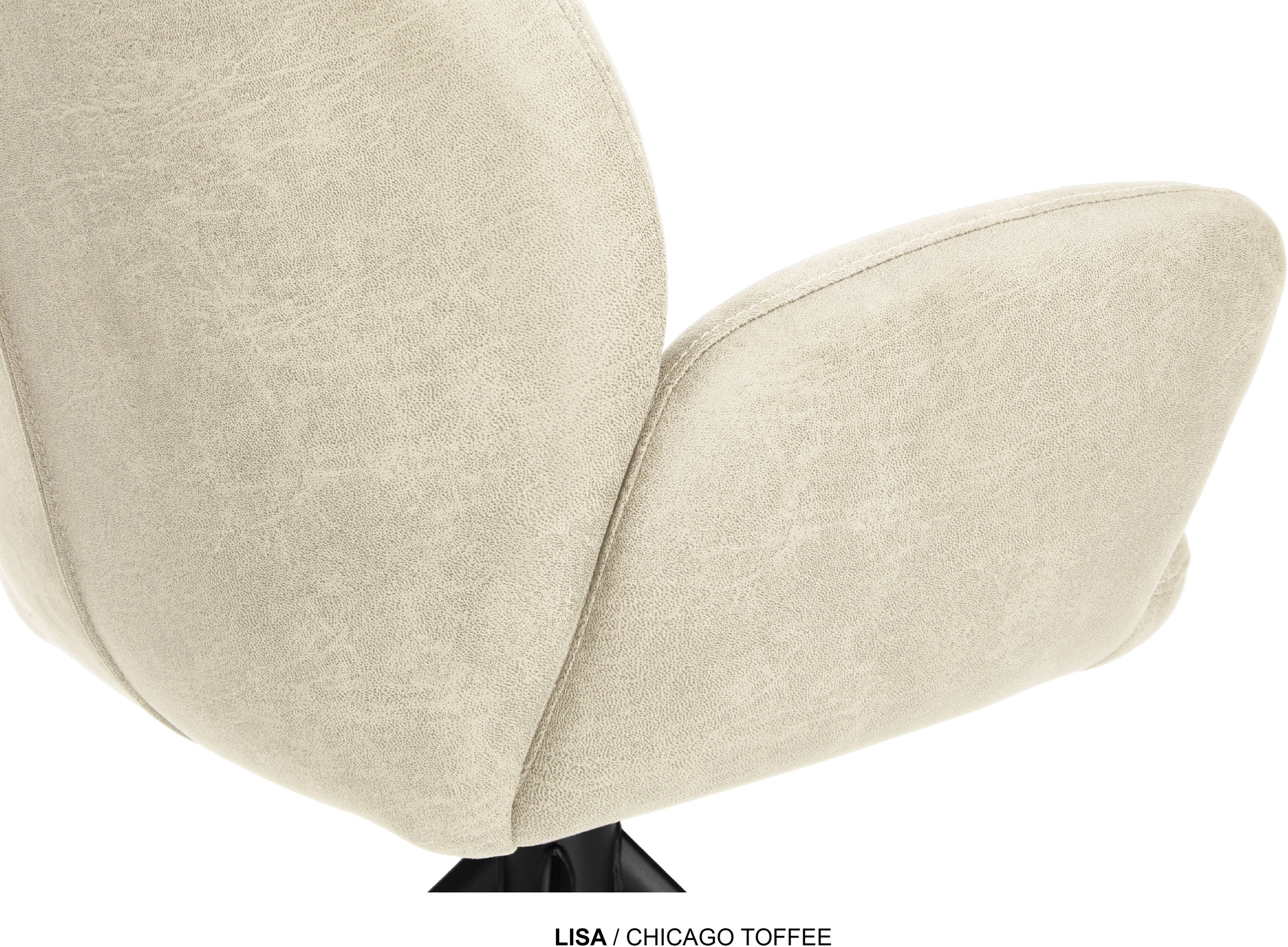 OMG Design Esszimmerstuhl »Lisa« (Set) 1 Stk.Drehstuhl mit Auto-return, Armlehnenstuhl