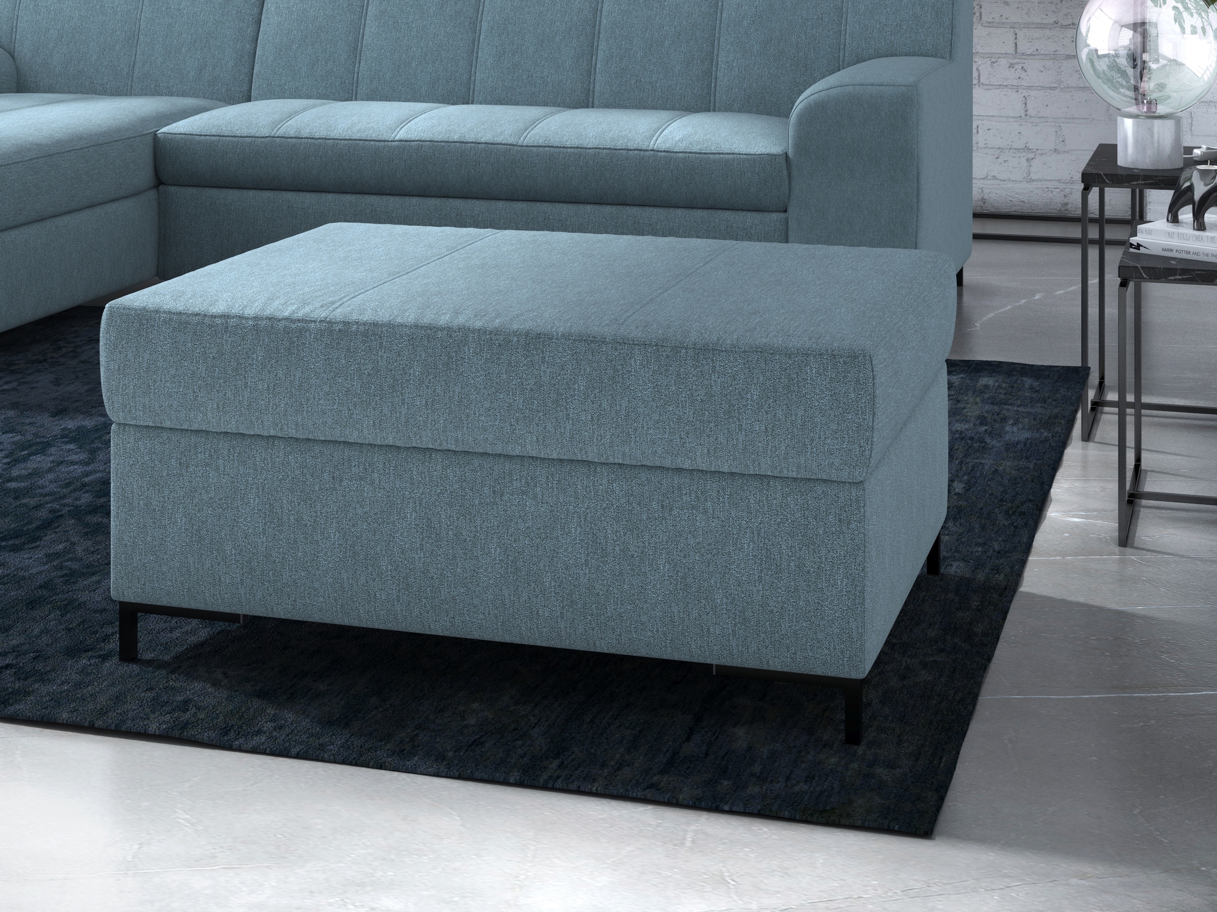 Home affaire Polsterhocker "Balme" passend zur Serie "Balme" günstig online kaufen