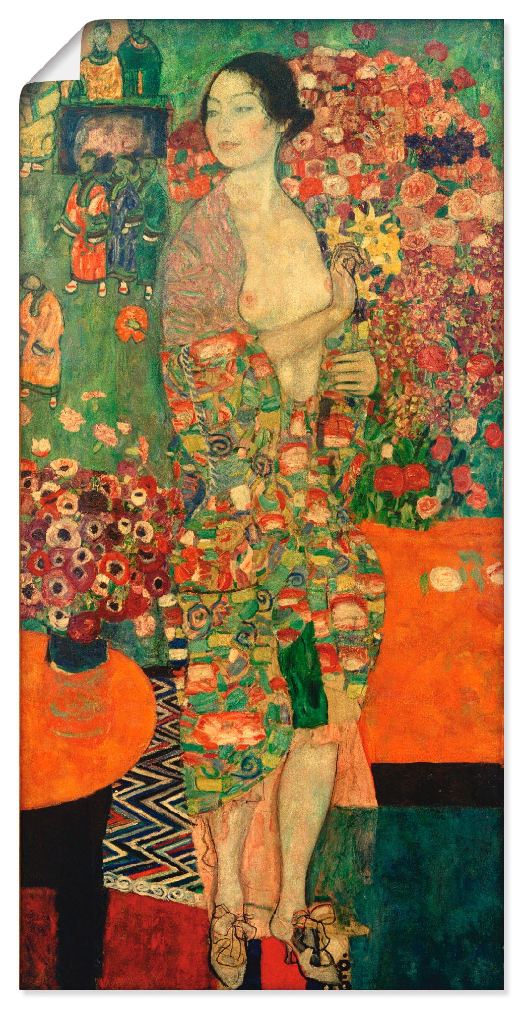 Artland Wandbild »Die Tänzerin«, Frau, (1 St.), als Leinwandbild, Poster, Wandaufkleber in verschied. Größen