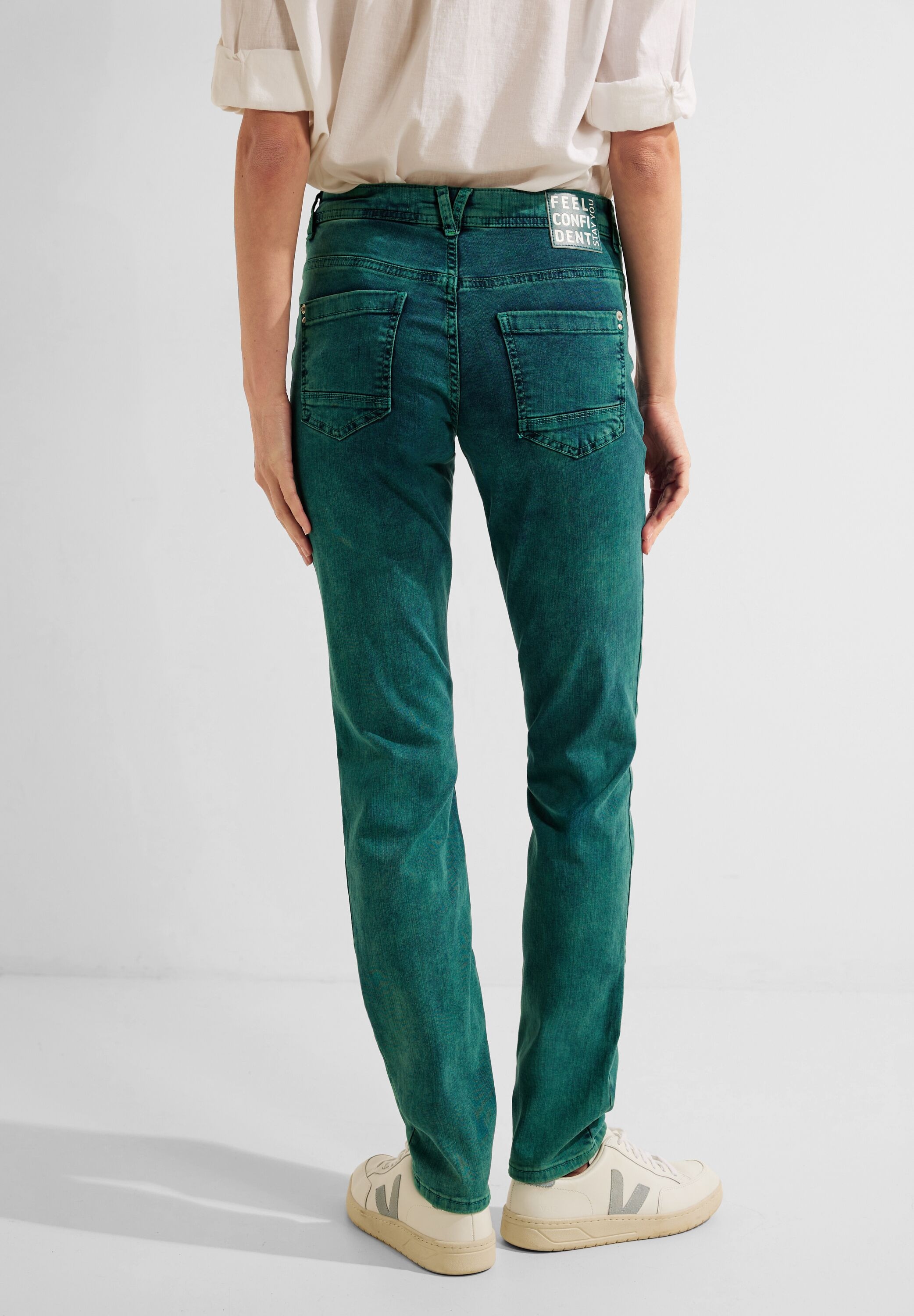 Cecil Gerade Jeans, 5-Pocket-Style