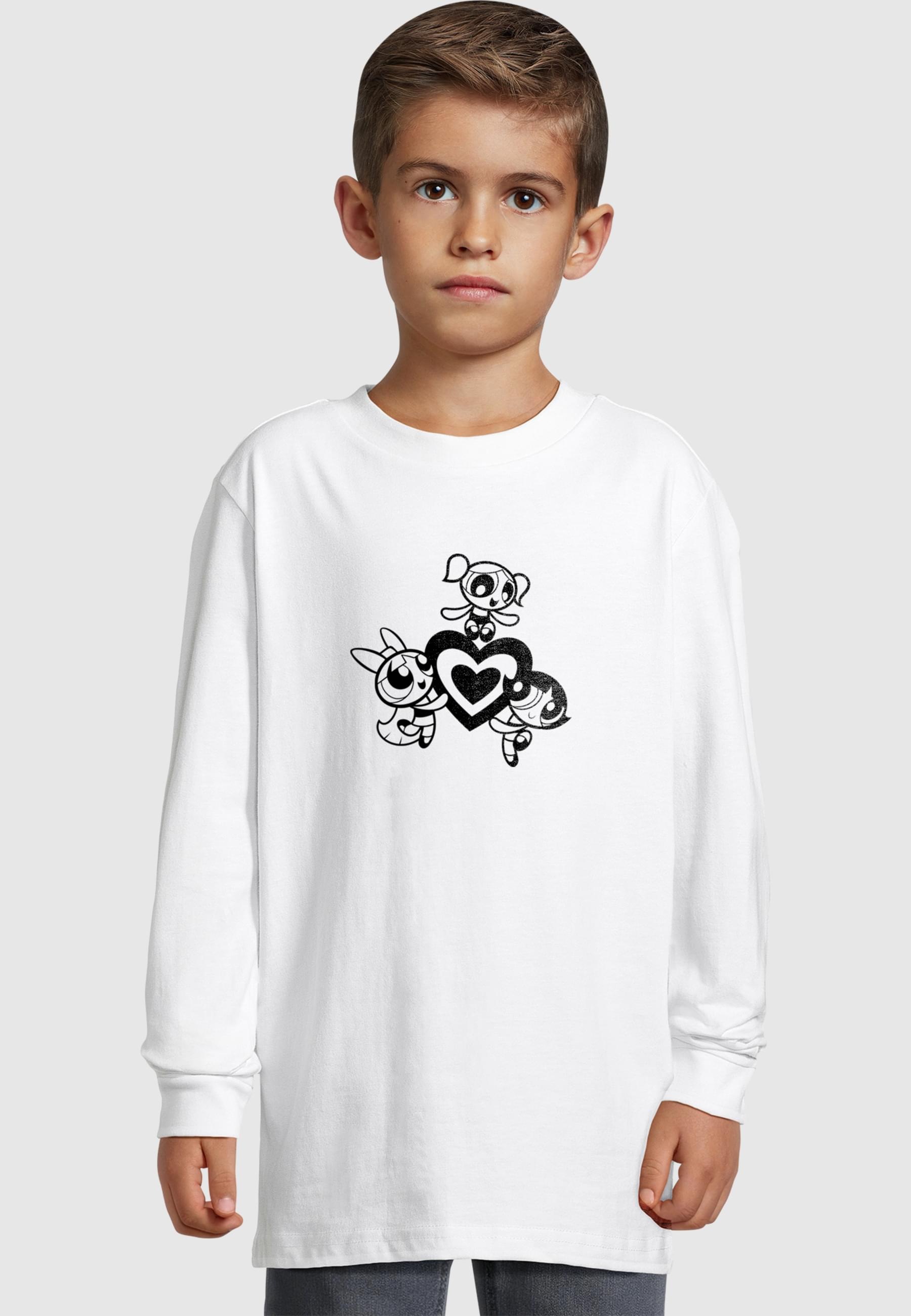 Merchcode Longsleeve »Merchcode Kids The Powerpuff Girls - Outline Longsleeve«, (1 tlg.)