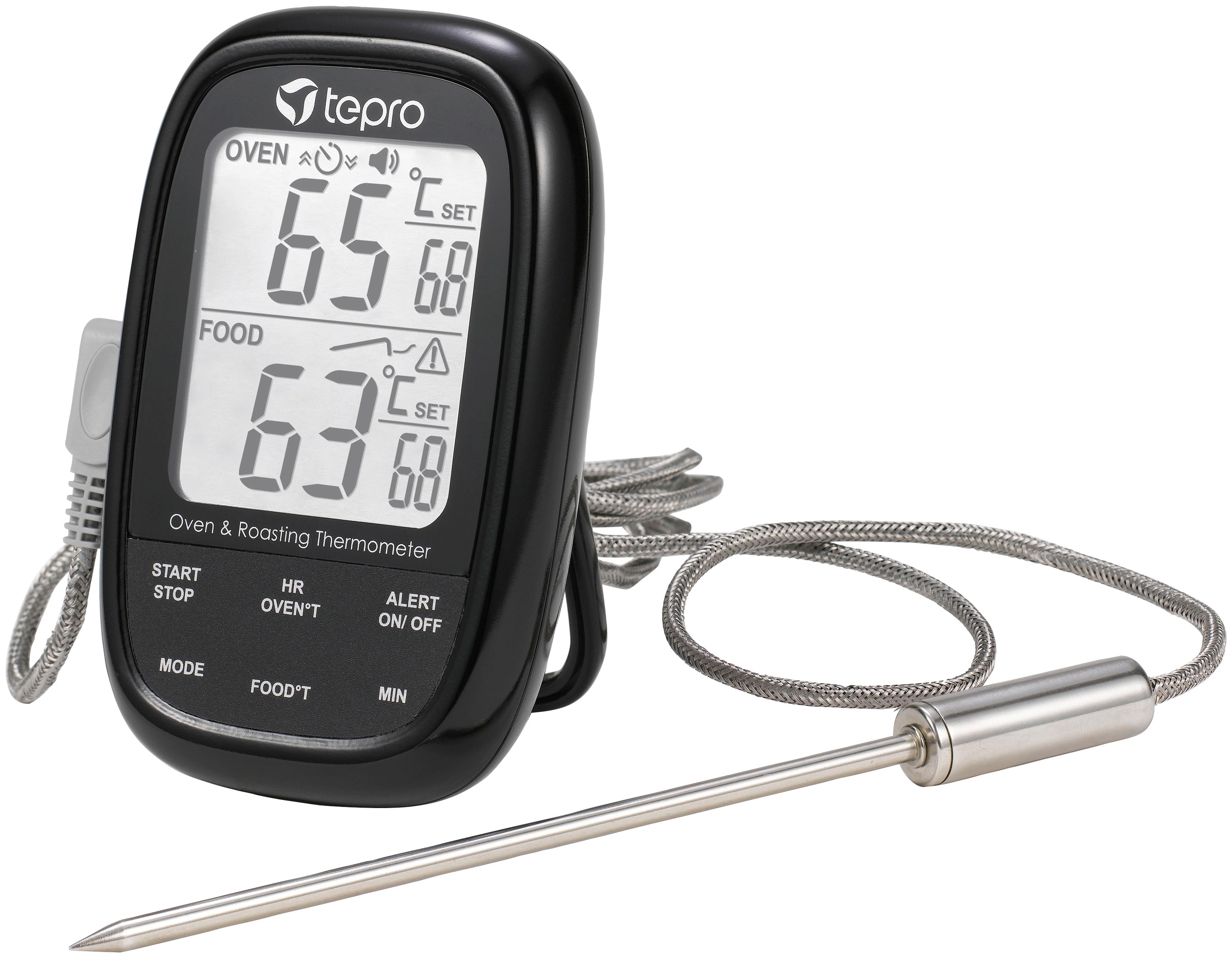 Grillthermometer, mit Dualsensor