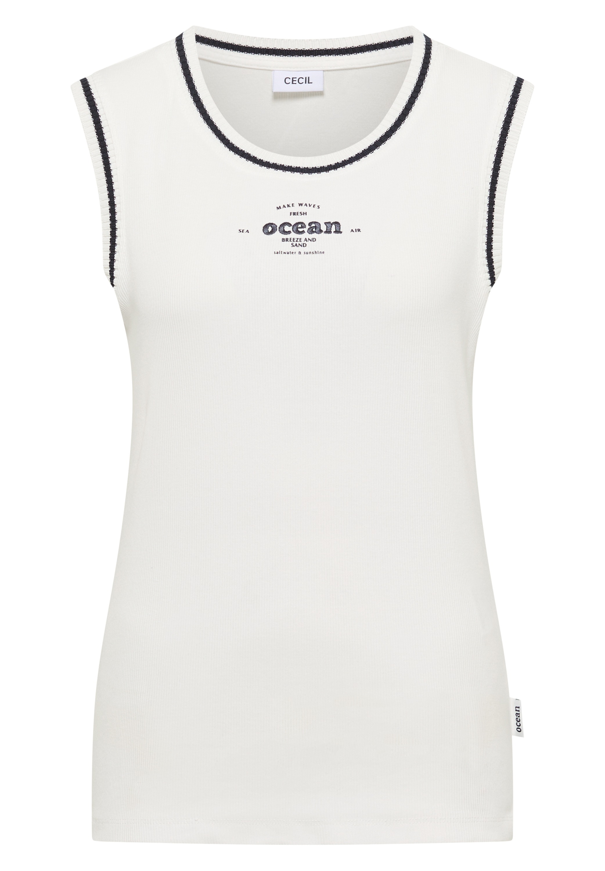Cecil Tanktop aus Baumwolle mit Stretchanteil