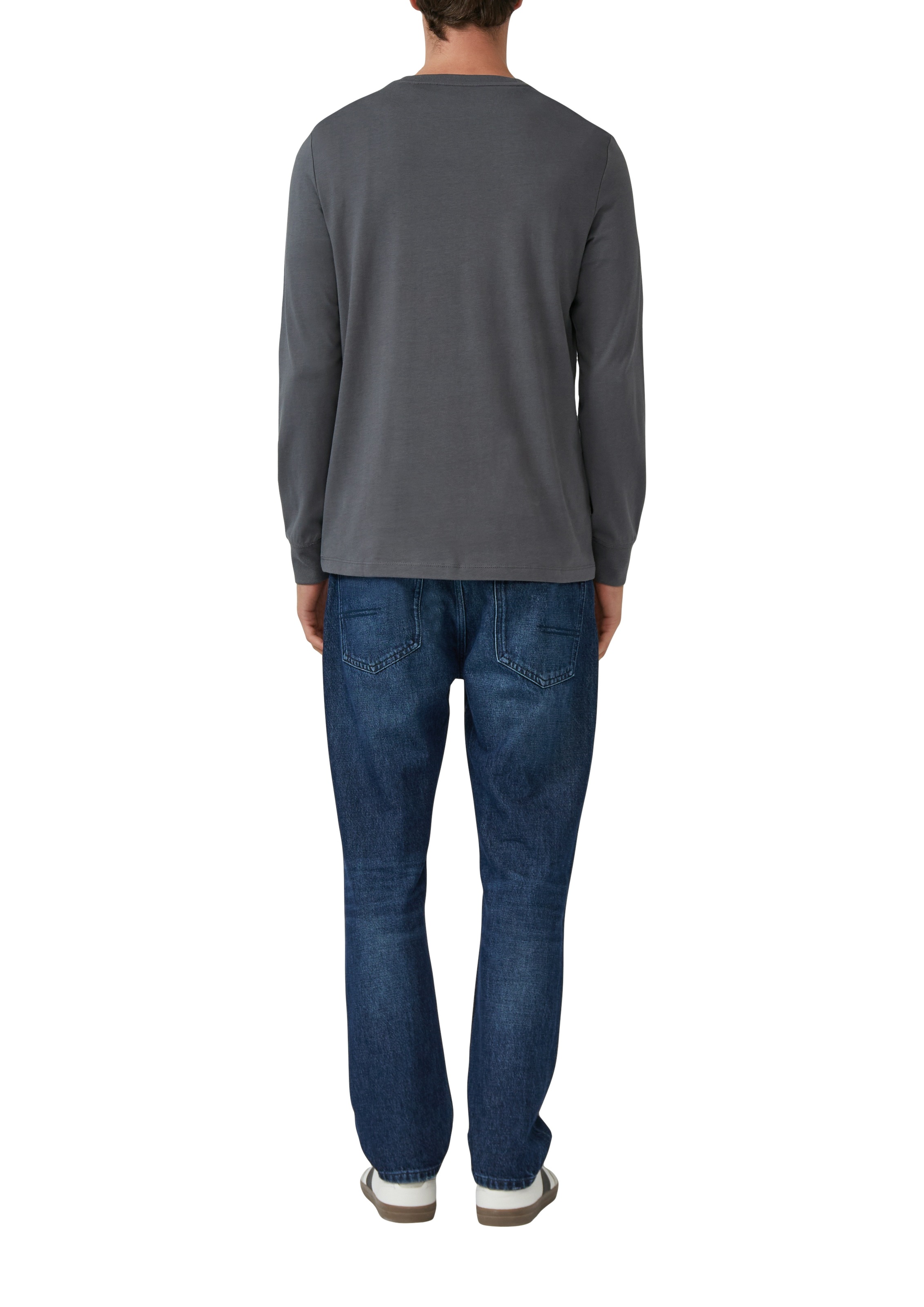 s.Oliver Langarmshirt, mit Logo Schriftzug