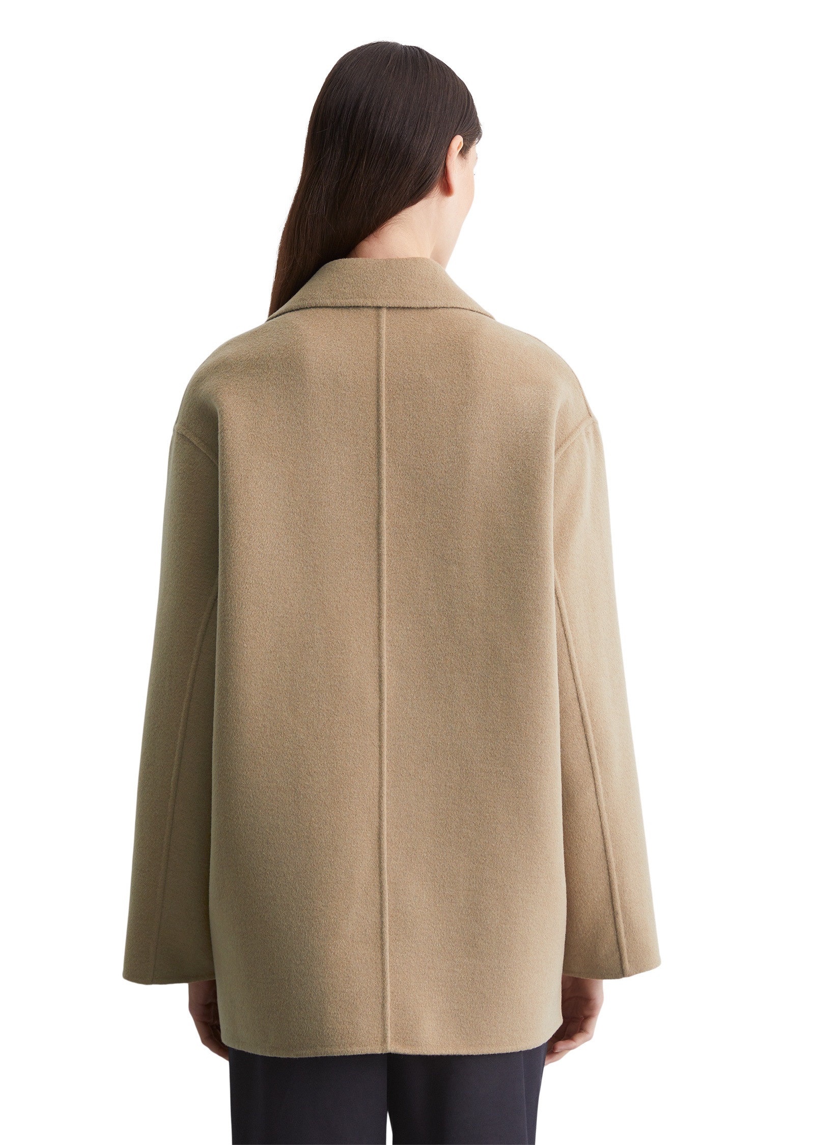 Marc O'Polo Outdoorjacke »aus Doubleface-Wolle-Mix«