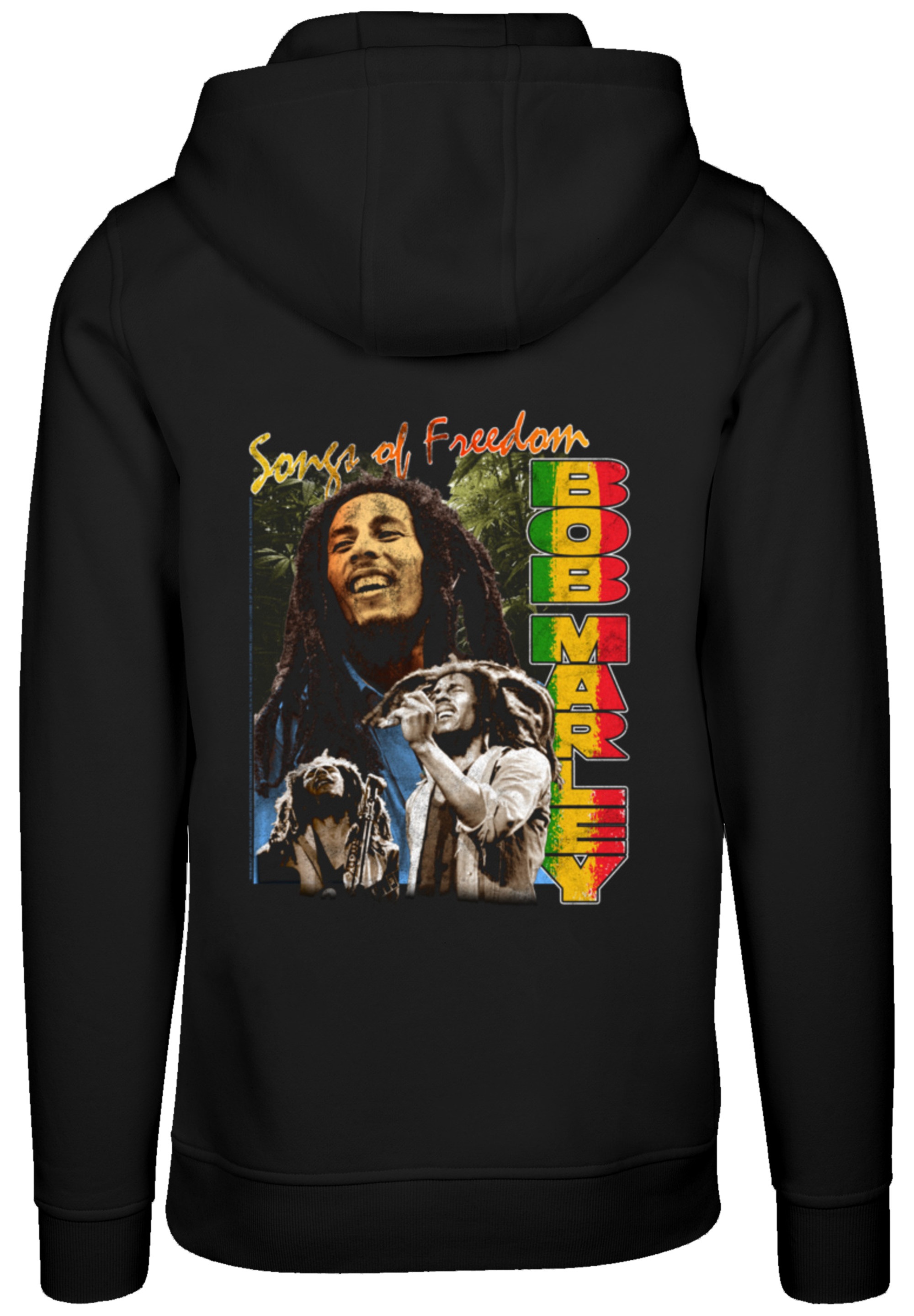 F4NT4STIC Kapuzenpullover »Bob Marley Freedom Vintage Reggae Music«, Premium Qualität, Musik, By Rock Off