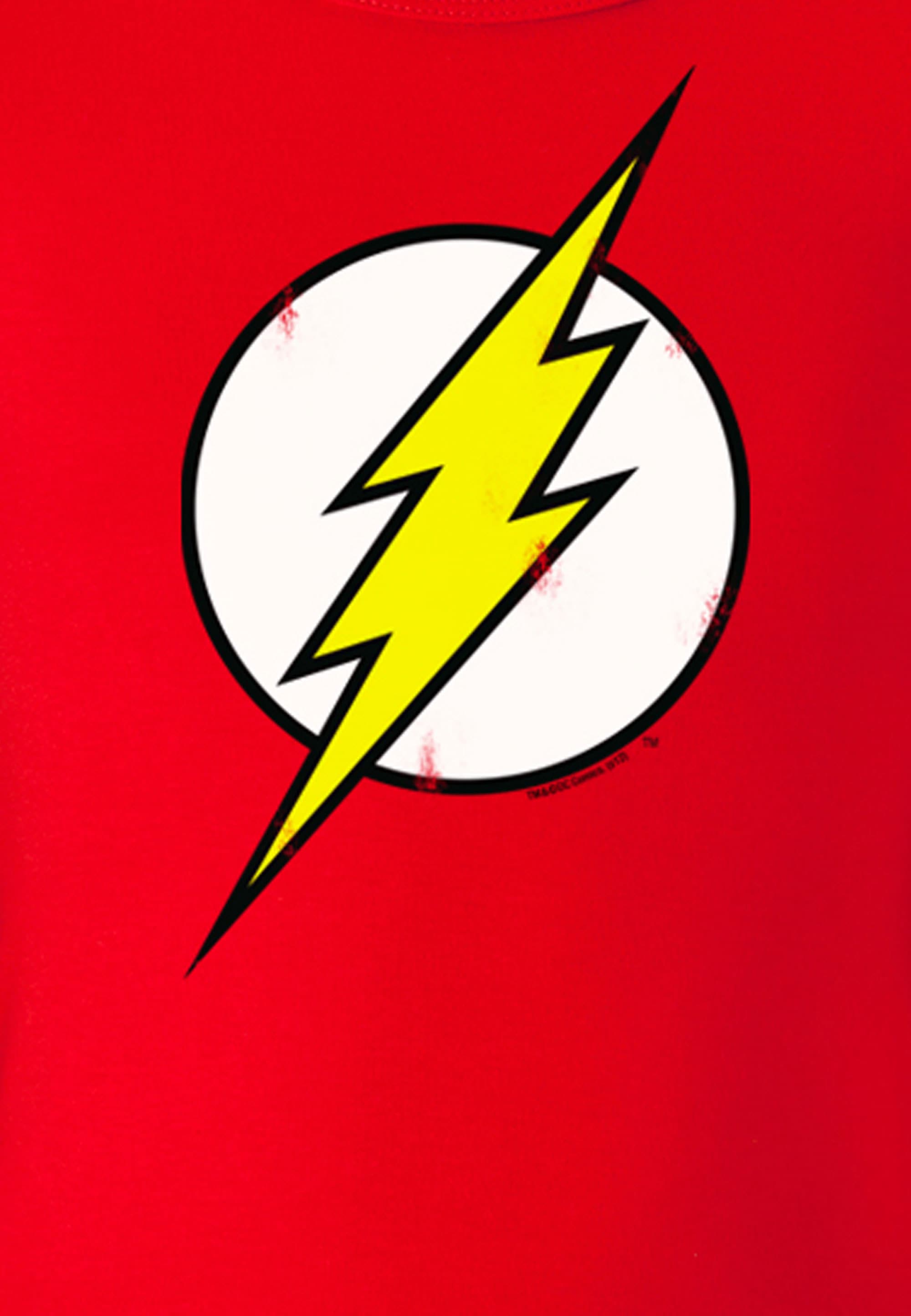 LOGOSHIRT T-Shirt coolem Flash-Logo - Logo«, | online The kaufen BAUR »DC Flash mit