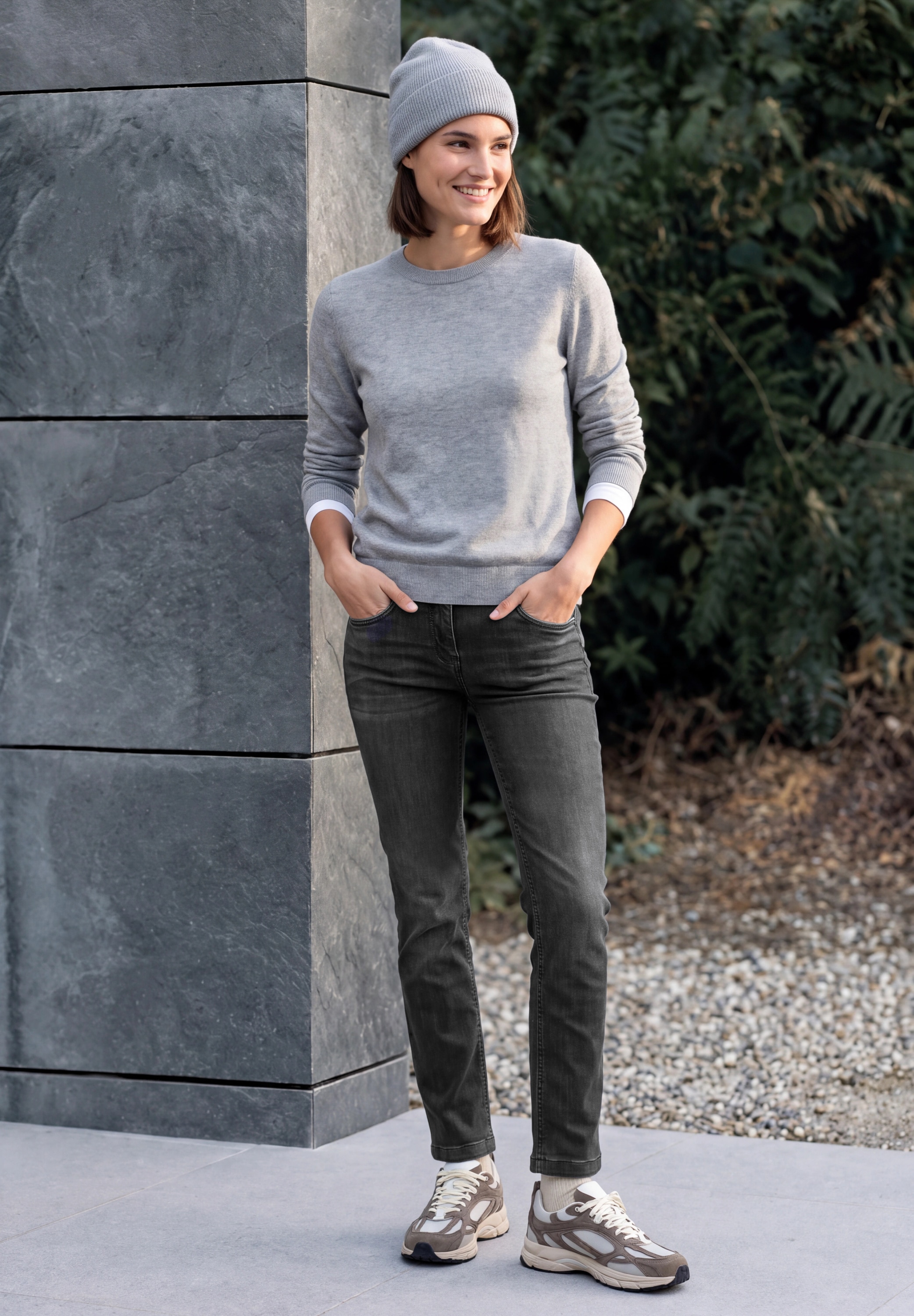 Cecil Slim-fit-Jeans 5-Pocket-Style