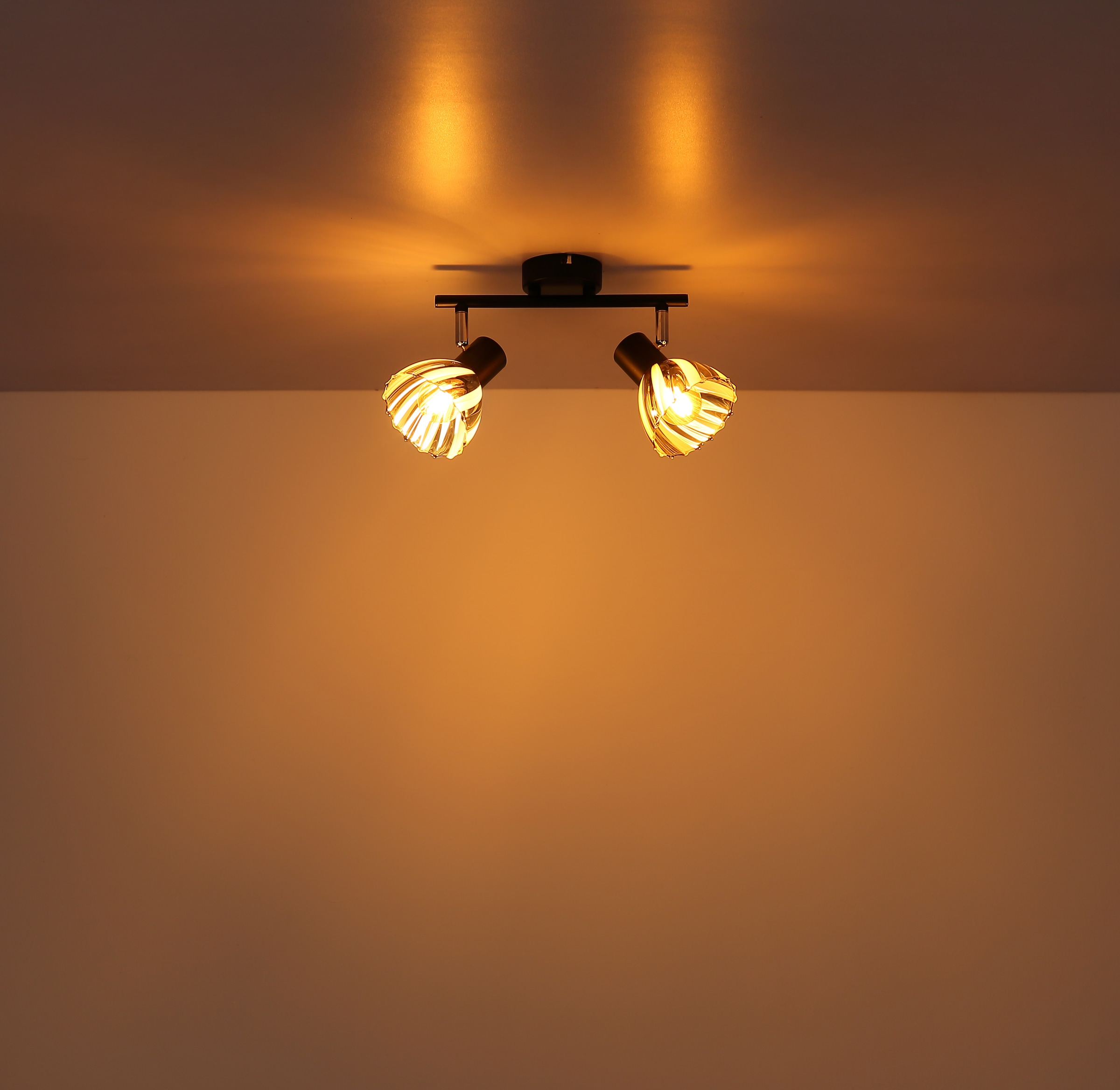 GLOBO LIGHTING Deckenstrahler »ZACHERY« E14 1 Stk. Spot Deckenspot Flur Schlafzimmer Wohnzimmer